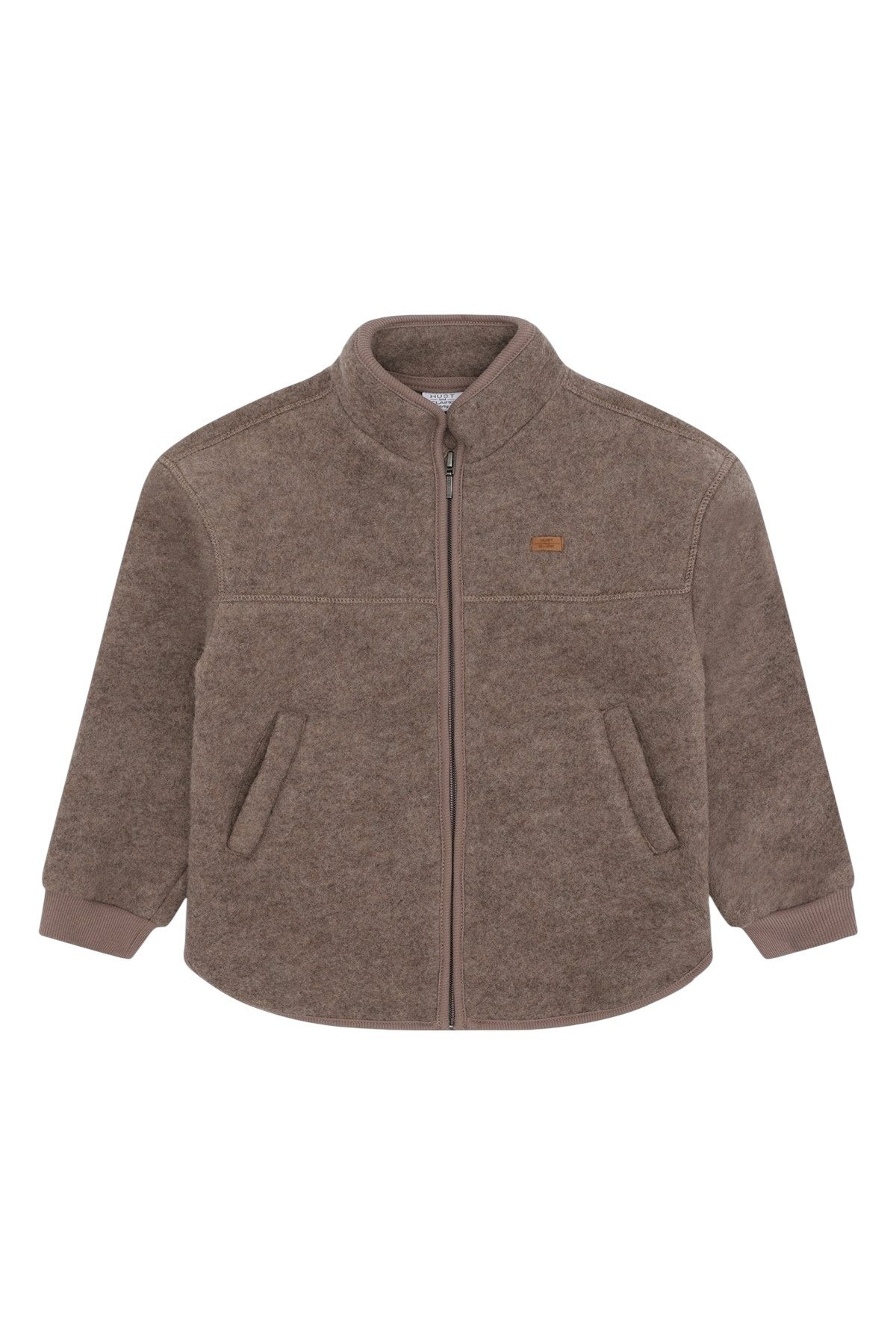 Hust & Claire Wolljacke EMI Zip Jacket Wool (1-St) Hust & Claire Kinder Wolljacke EMI mit Reißverschluss – 100% Wolle