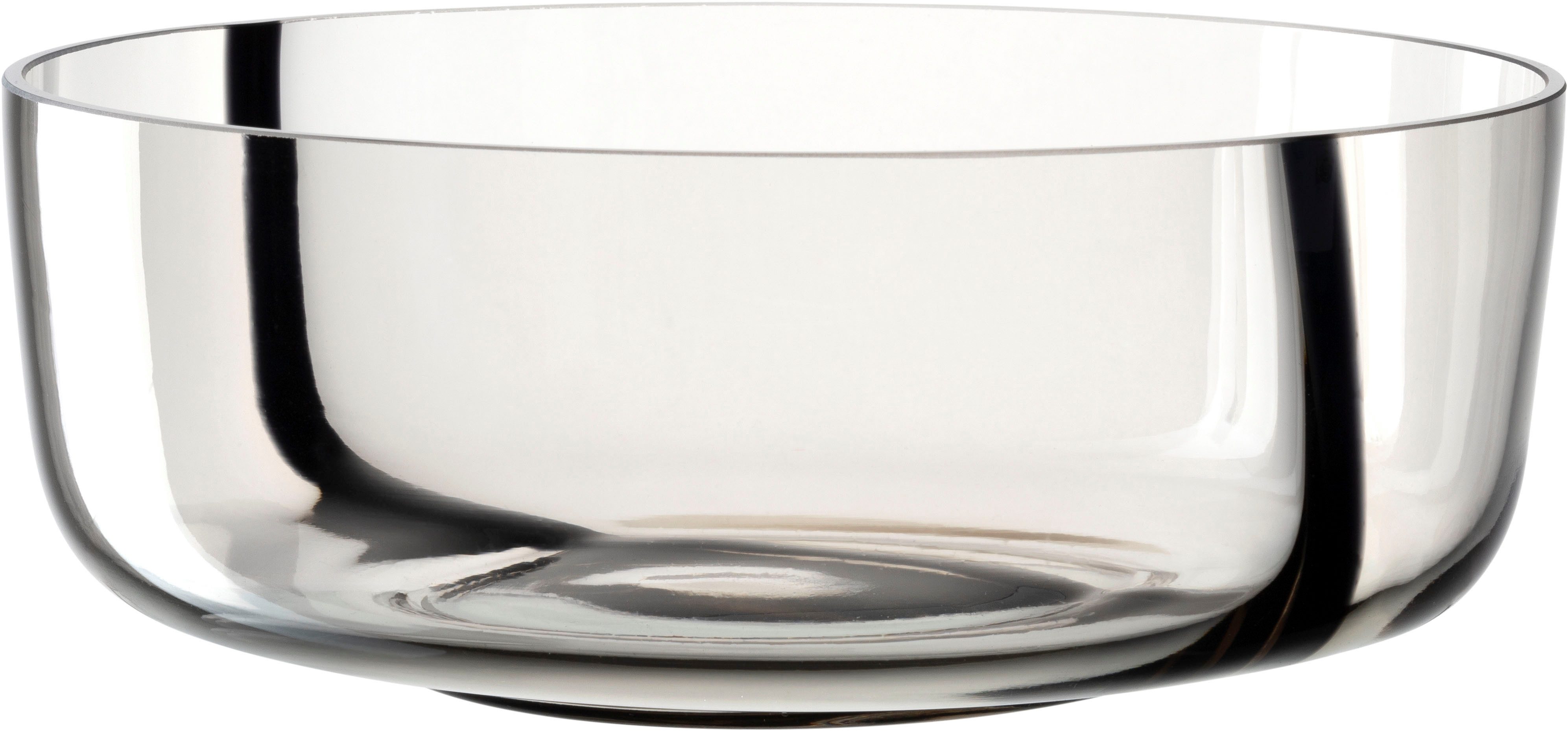 LEONARDO Schale ALVEO, aus hochwertigem Farbglas mit Unikat-Charakter, Glas, (1-tlg), spülmaschinengeeignet