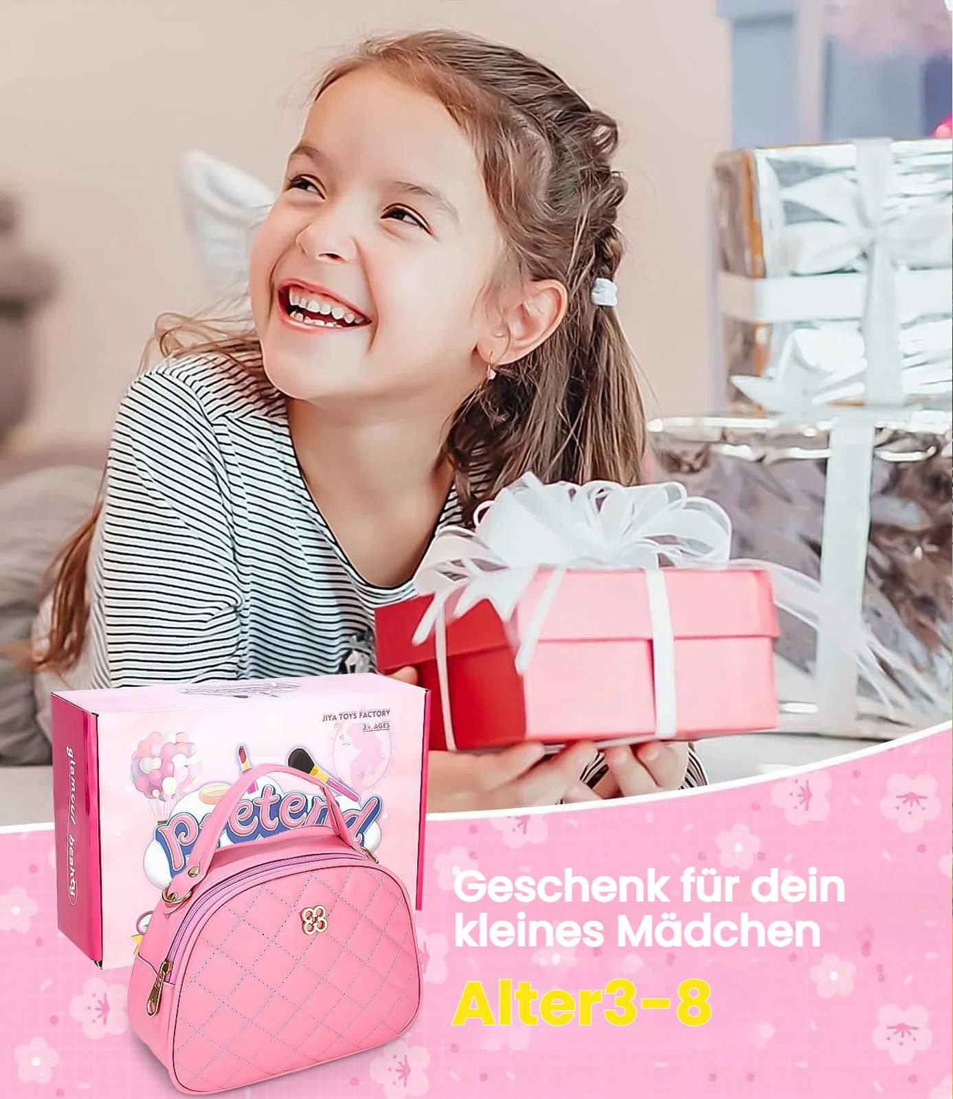 LEAZZLE Spielzeug-Frisierkoffer Kinder-Kosmetikspielzeug 32-teiliges Set fü günstig online kaufen