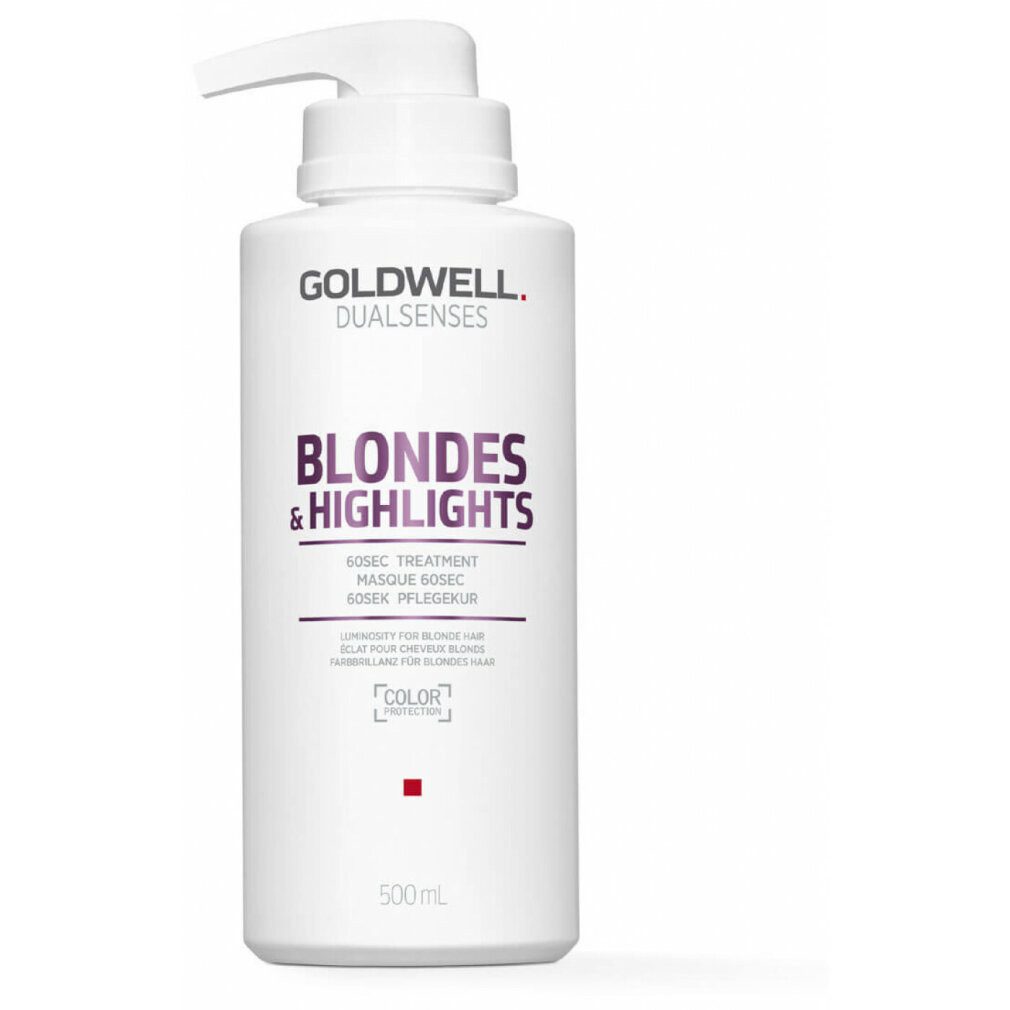 Goldwell Haarmaske Dualsenses Blondes & Highlights 60 second Treatment Pflegekur