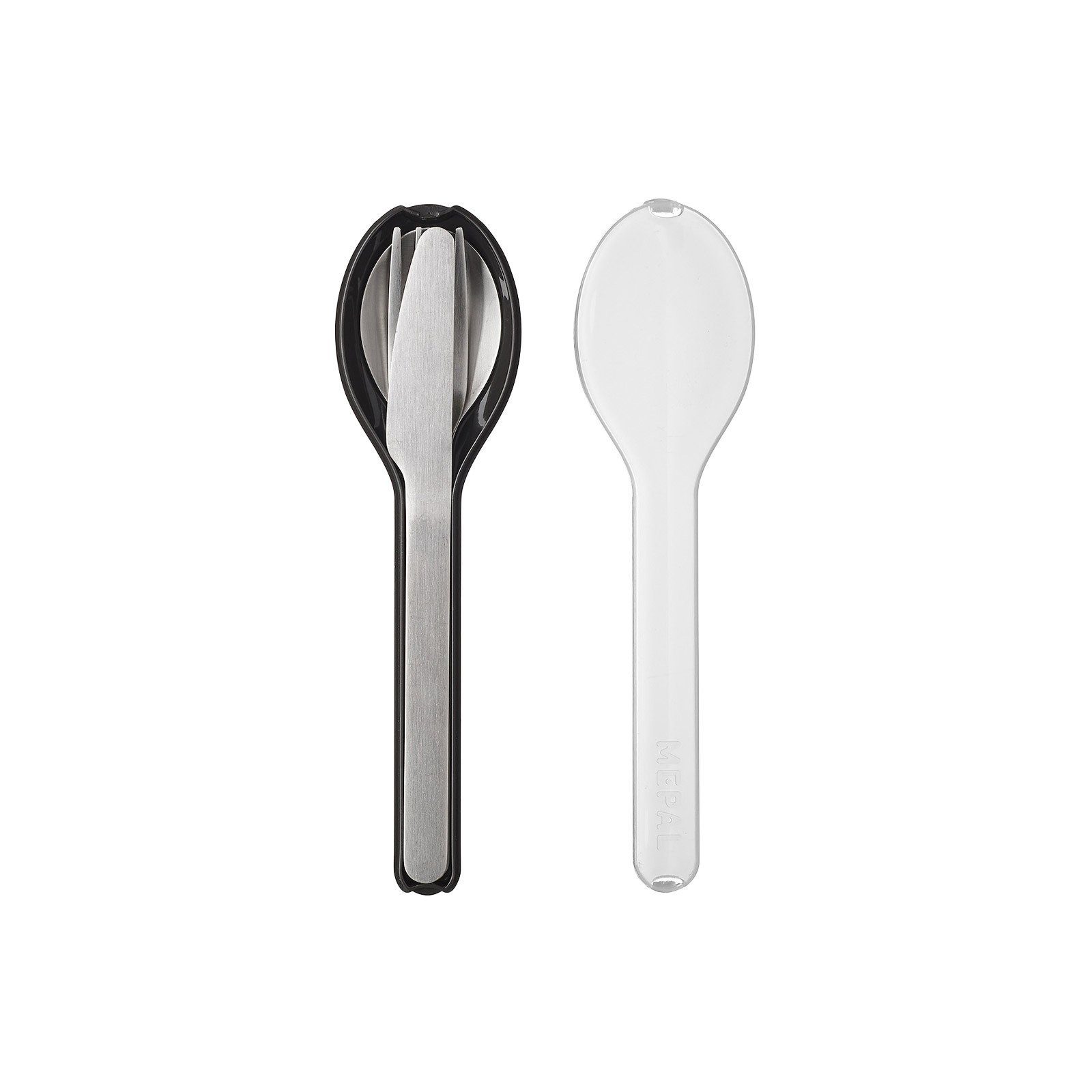 Mepal Besteck-Set Ellipse Besteck-Set (3-tlg), Material-Mix, Spülmaschinengeeignet