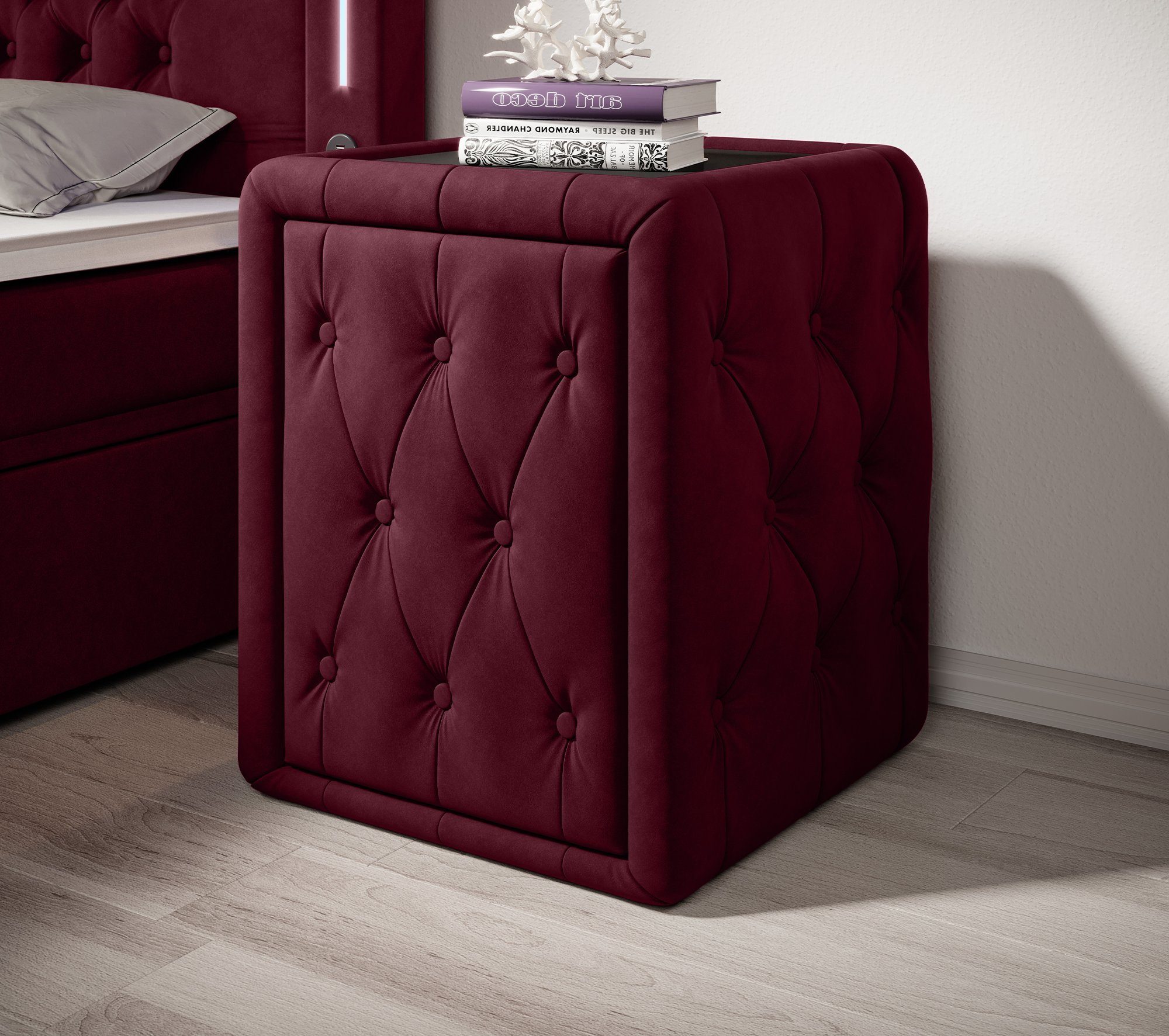 Baidani Nachttisch Nachttisch Josy, mit Schublade