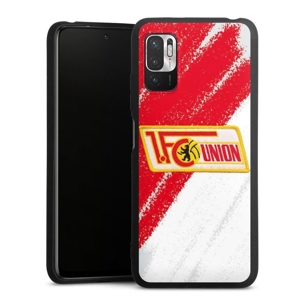 DeinDesign Handyhülle Offizielles Lizenzprodukt 1. FC Union Berlin Logo, Xiaomi Redmi Note 10 5G Silikon Hülle Premium Case Handy Schutzhülle