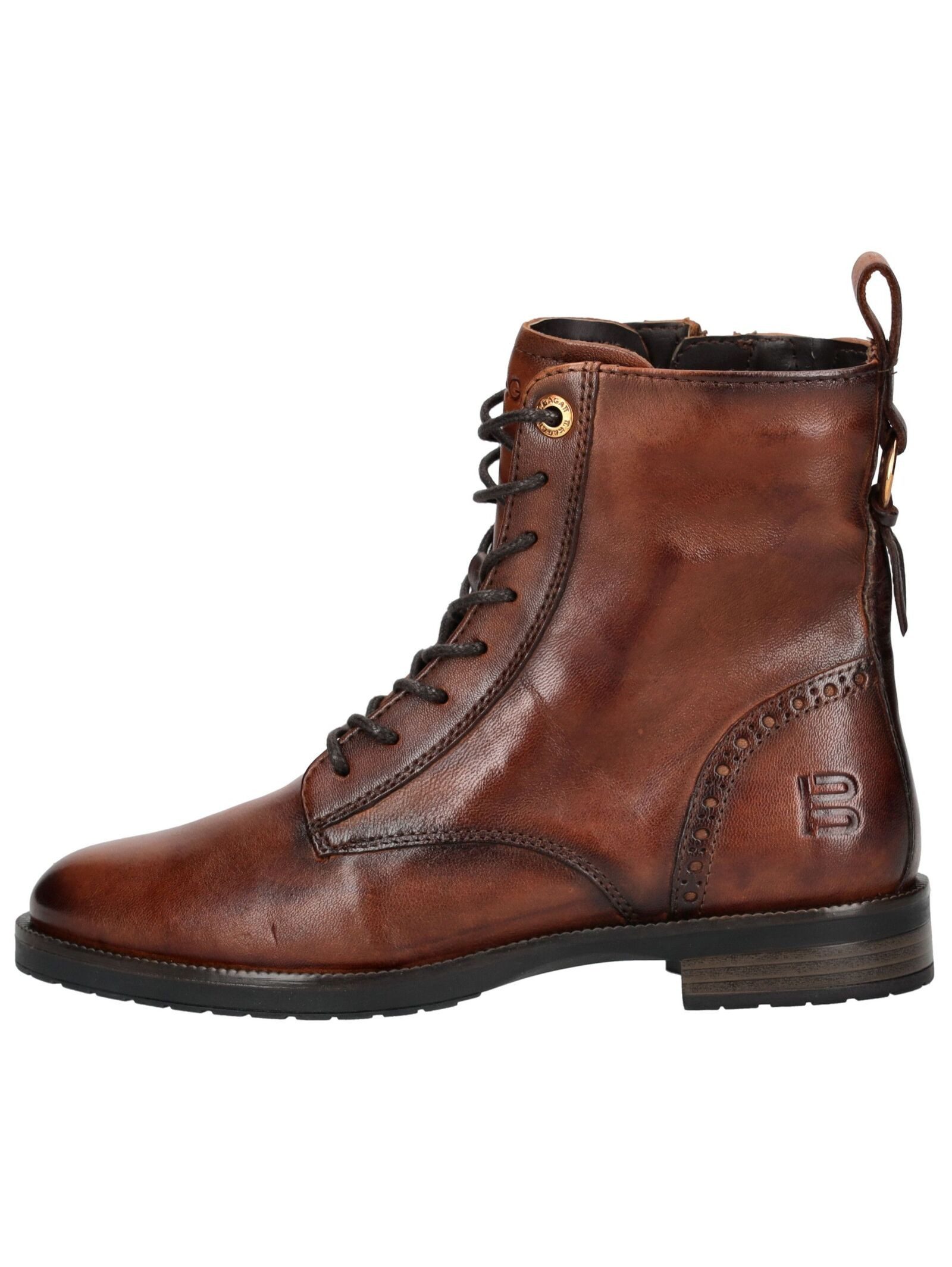 BAGATT Stiefelette Leder . Schnürstiefelette