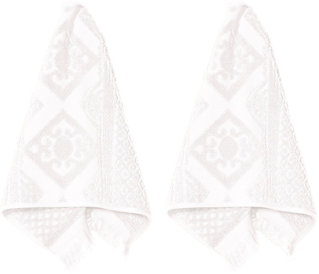 PAD Gästehandtuch HARLEM, 30x50 cm, Frottee (Set, 2-St), Made in Europe, To günstig online kaufen