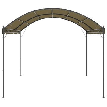 vidaXL Partyzelt Pavillon 4x3x2,6 m Taupe 180 g/m²