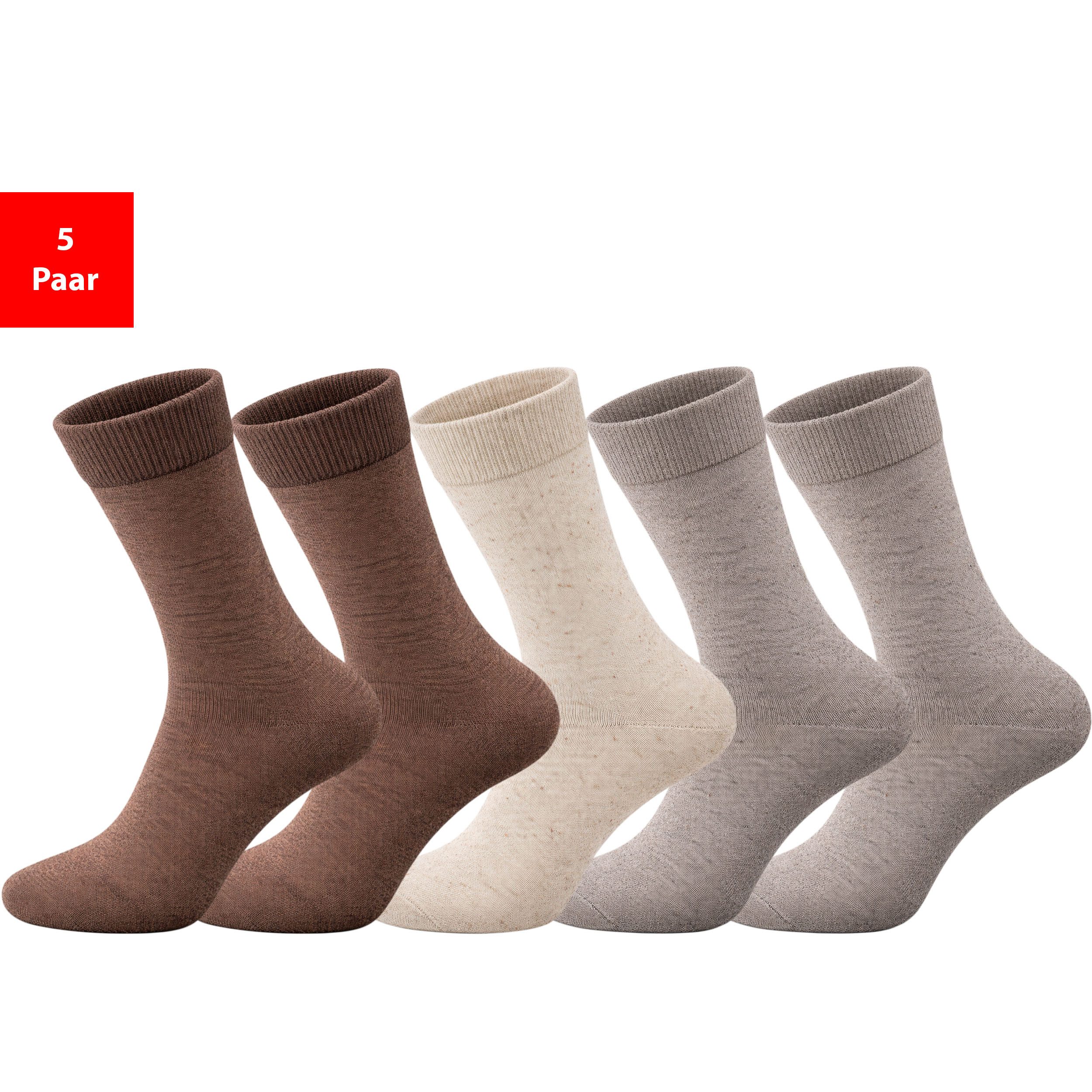 Businesssocken Business Socken Herren & Damen Premium Socken mit Komfortbund