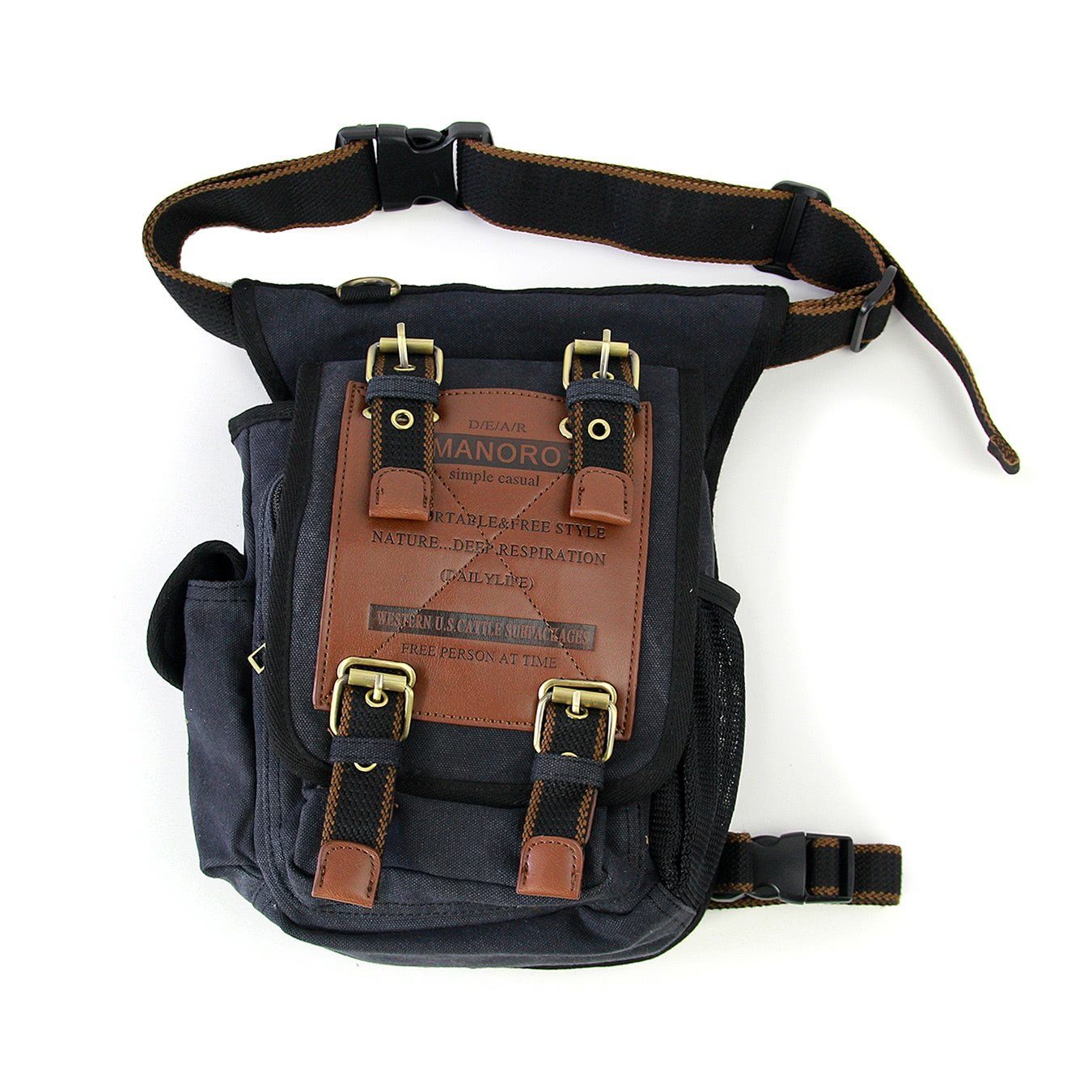 DrachenLeder Umhängetasche Manoro Herren Umhängetasche Gürteltasche günstig online kaufen