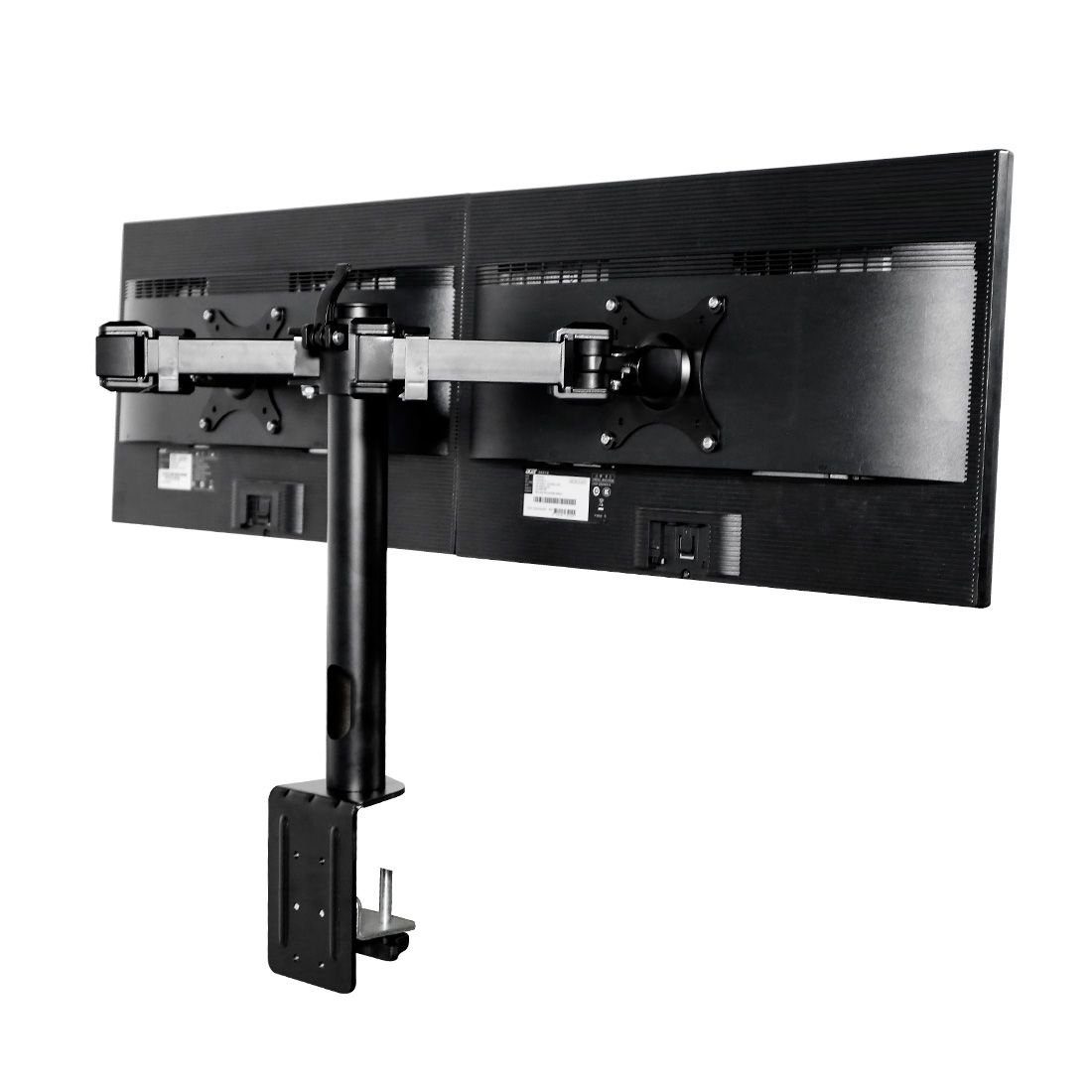 FLEXISPOT Monitor-Halterung D1D/D1DP, (Monitorhalter Tischhalterung Standfuß mit 2 Armen für 2 Monitore)