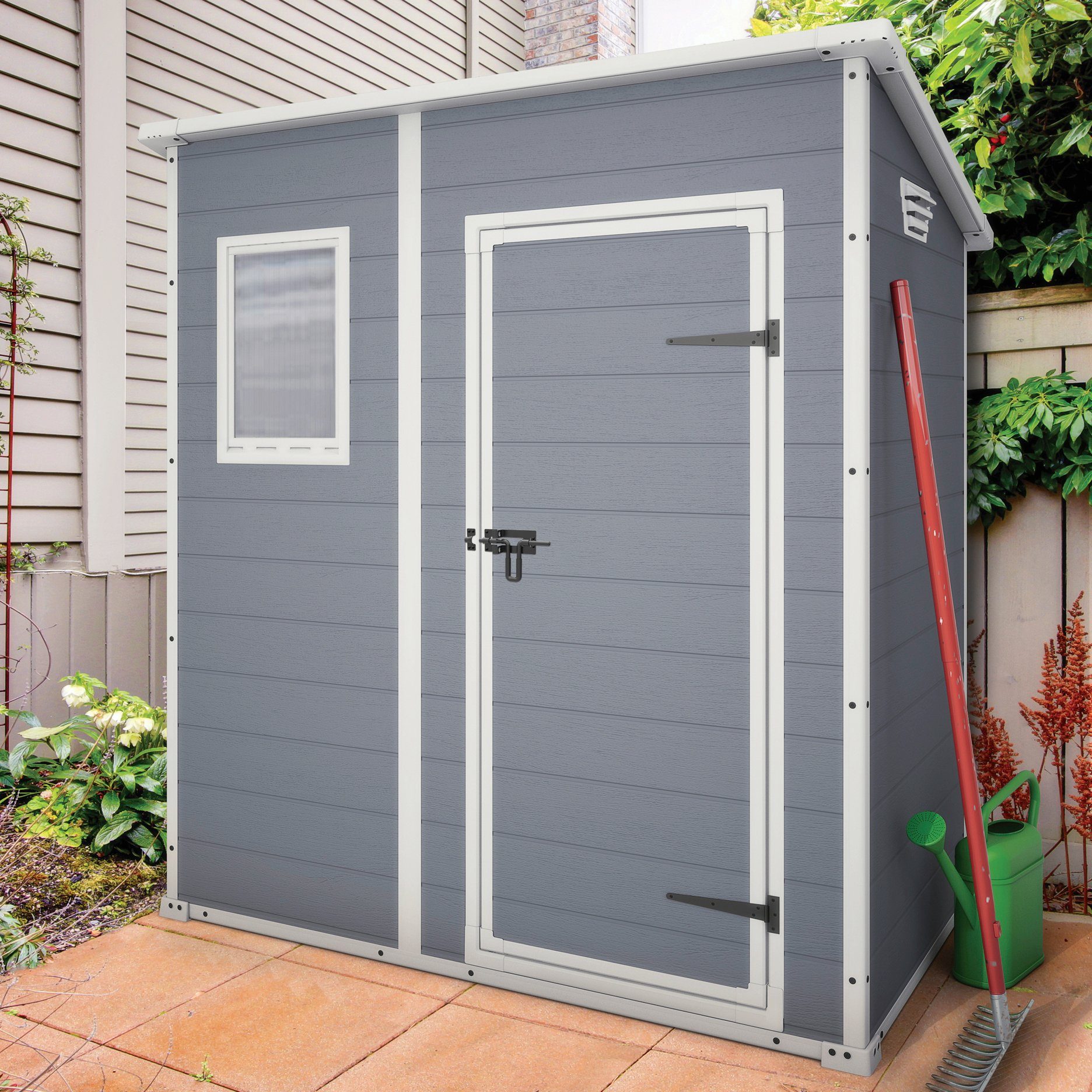 Keter Gerätehaus »Manor Pent 6x4«, BxT 186x111 cm OTTO