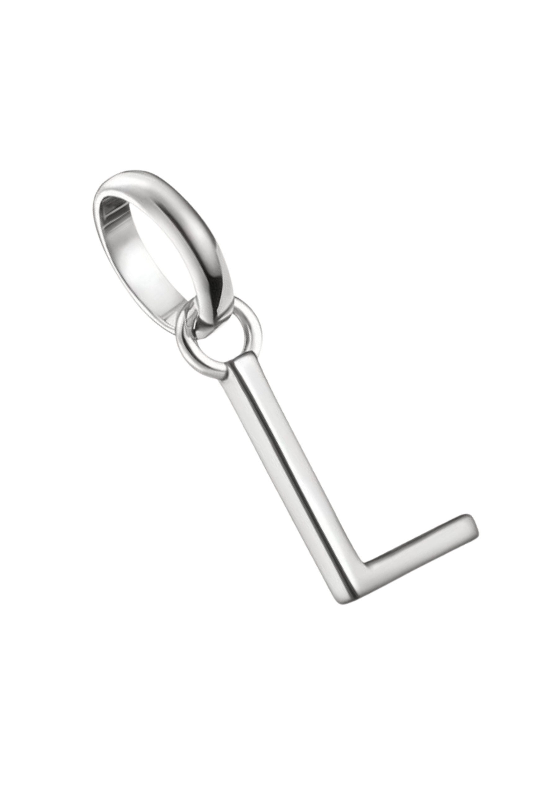 THOMAS SABO Kette mit Anhänger Charm-Anhänger Buchstabe L Connect Silber (S günstig online kaufen