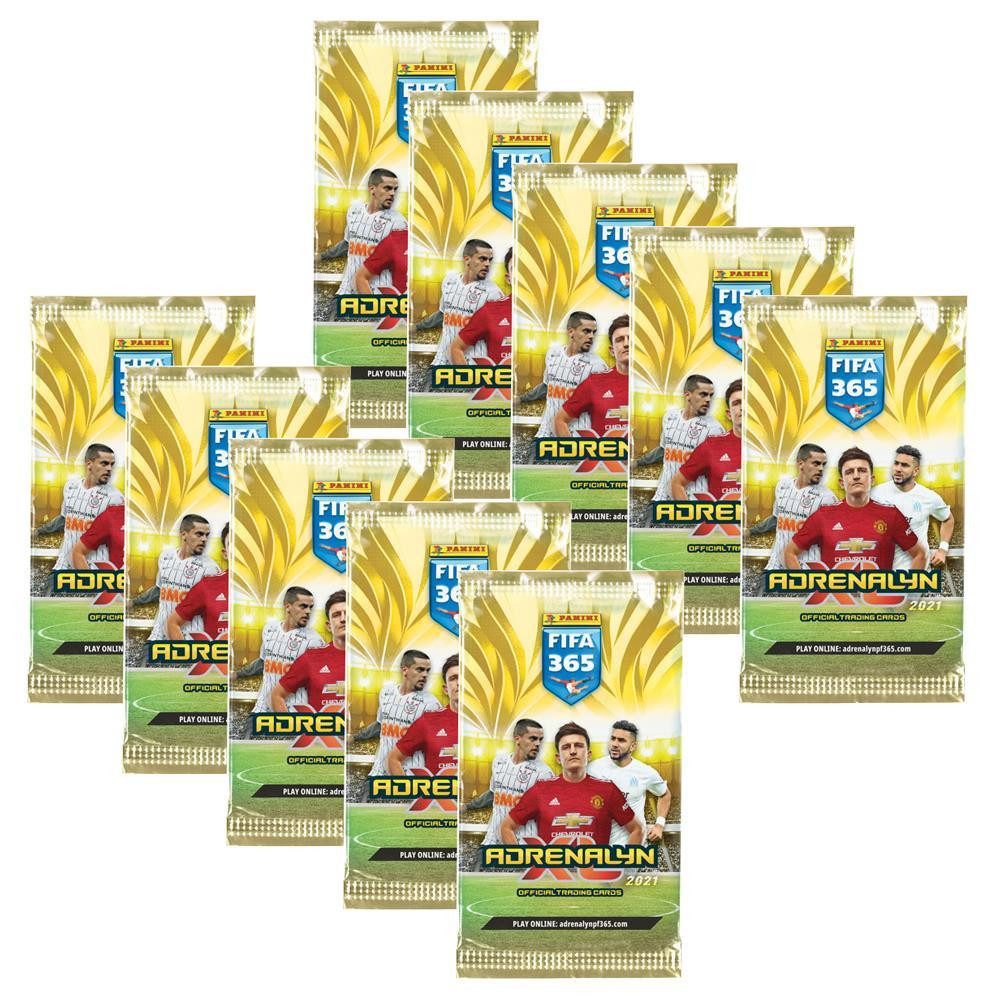 Panini Sammelkarte Fifa 365 2021 - 10 Booster