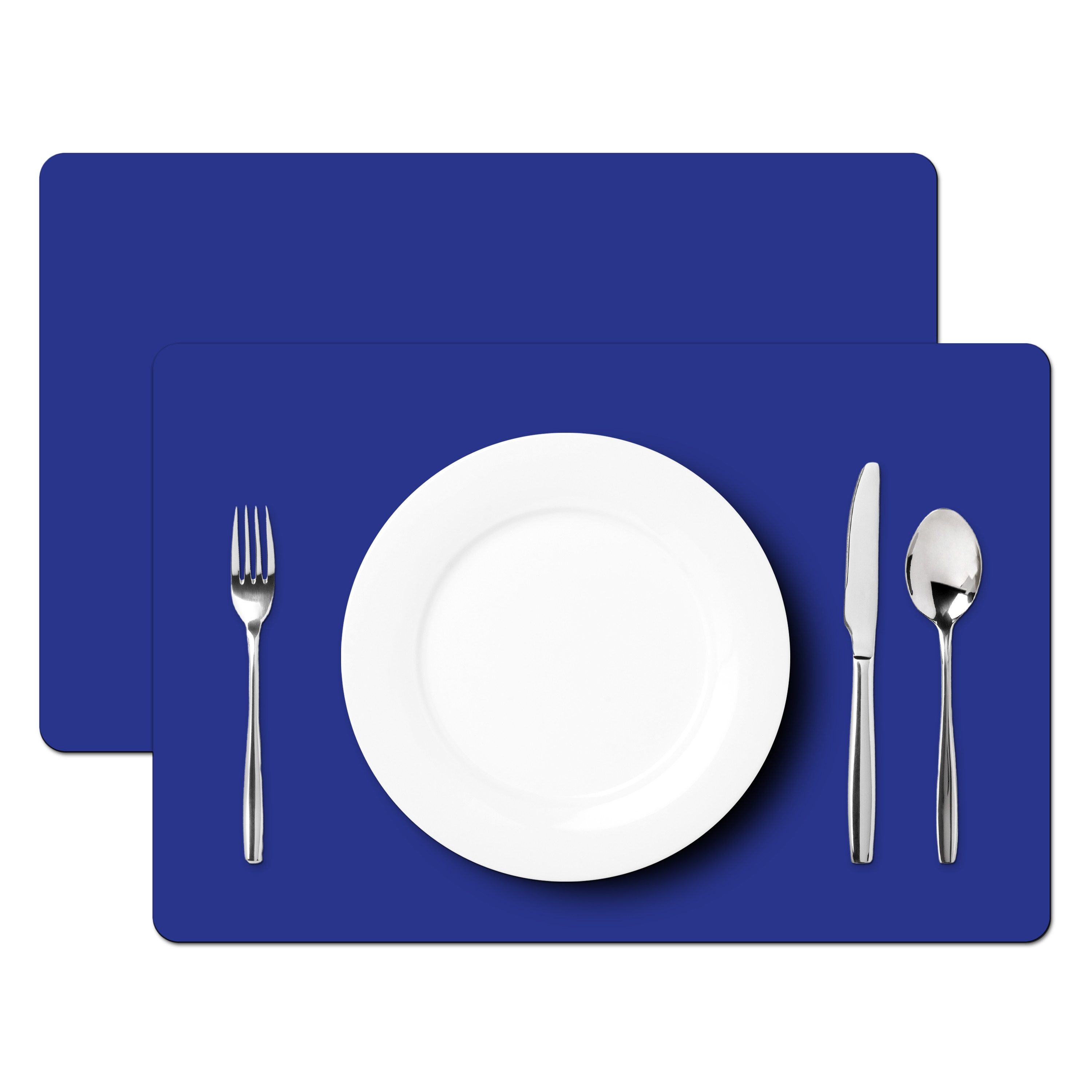 MuchoWow Platzset Blau - Einfarbig - günstig online kaufen