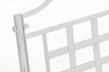 TPFGarden Gartenstuhl Loma - für Garten, Balkon, Terrasse - Farbe: antik weiß (Hochwertiger und stabiler Metallstuhl aus handgefertigtem Eisen, 1 St), Balkonstuhl, Bistrostuhl - Maße (TxBxH): 53 x 56 x 92cm