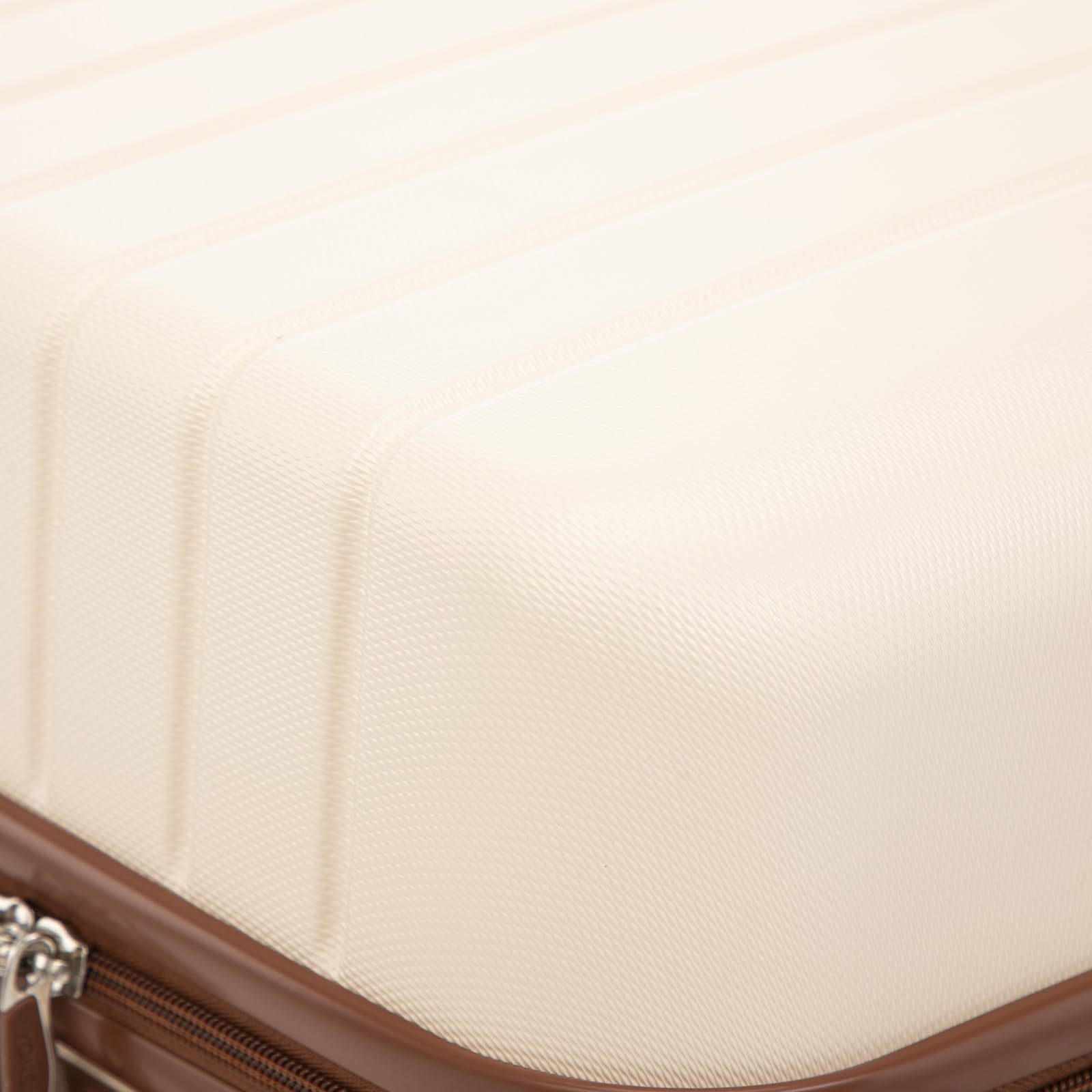 YONSLY Koffer Reisekoffer Hartschale ABS in S, M, L oder XL für jede Reise, 4 Rollen, 360°-Doppelrollen, Zahlenschloss, weicher Gummigriff, leicht