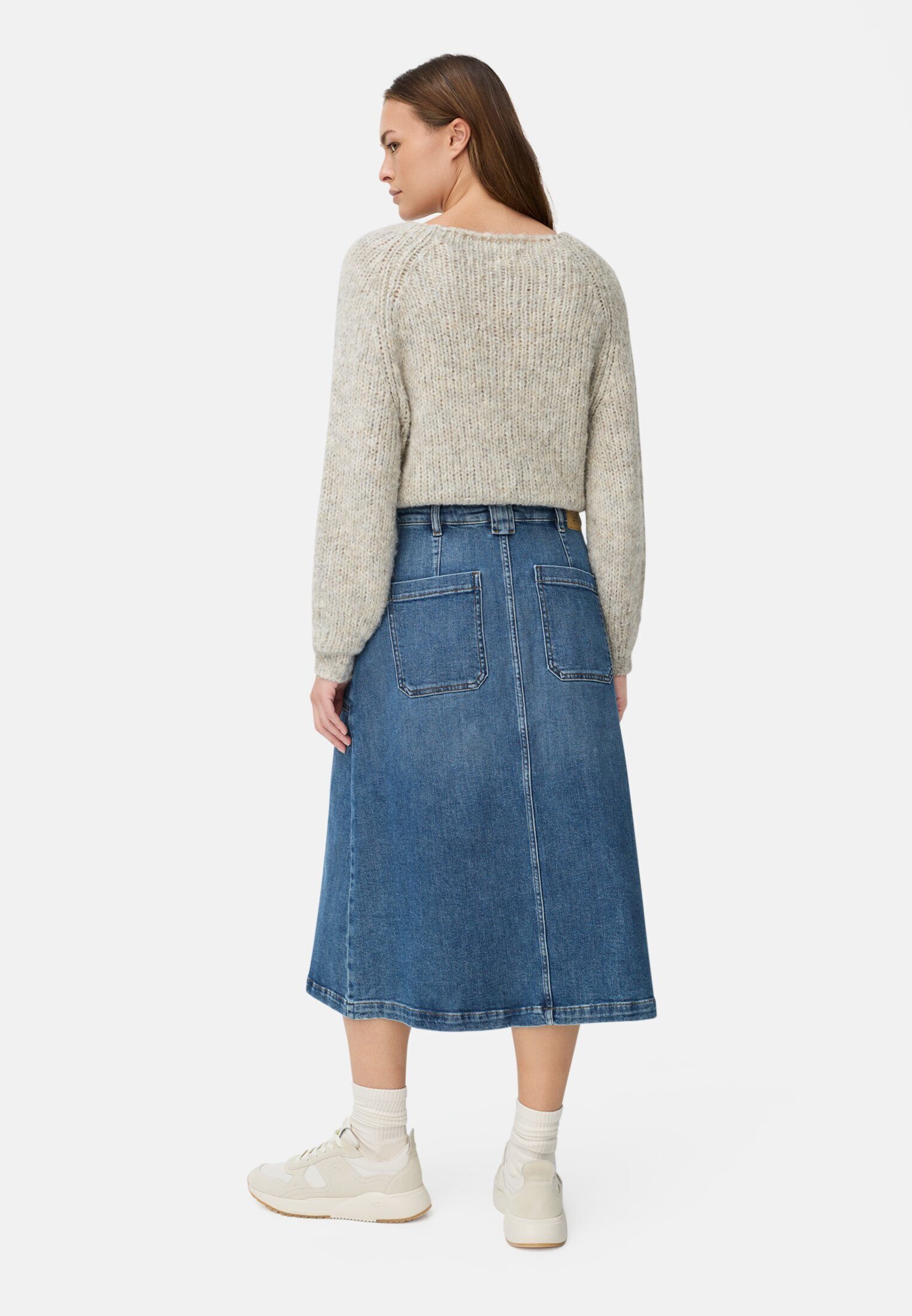 camel active A-Linien-Rock aus einem Baumwollmix günstig online kaufen