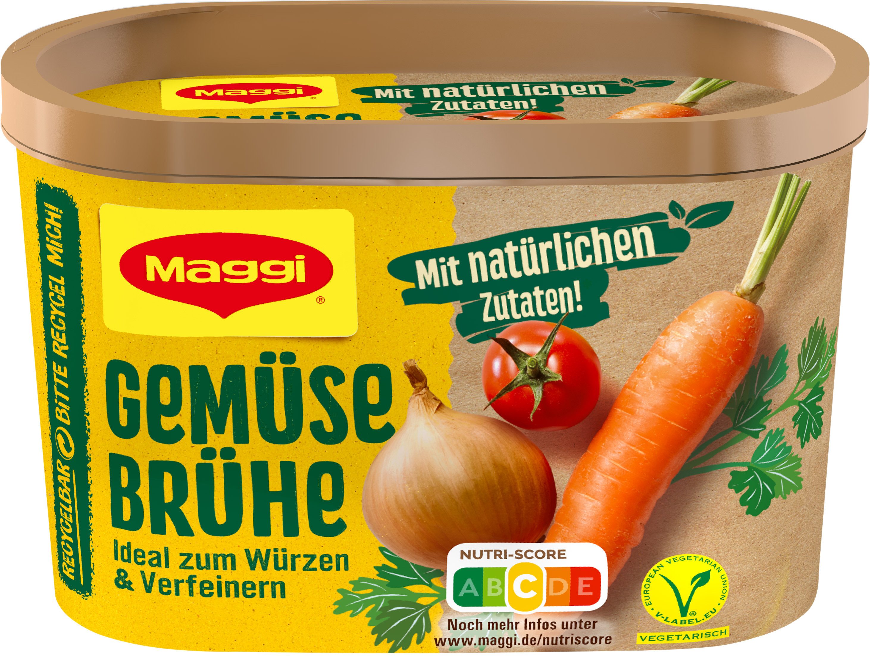 MAGGI Fertiggericht, Maggi Klare Gemüsebrühe für 18 l — Empfehlung für Kürbis-Ingwer-Suppe