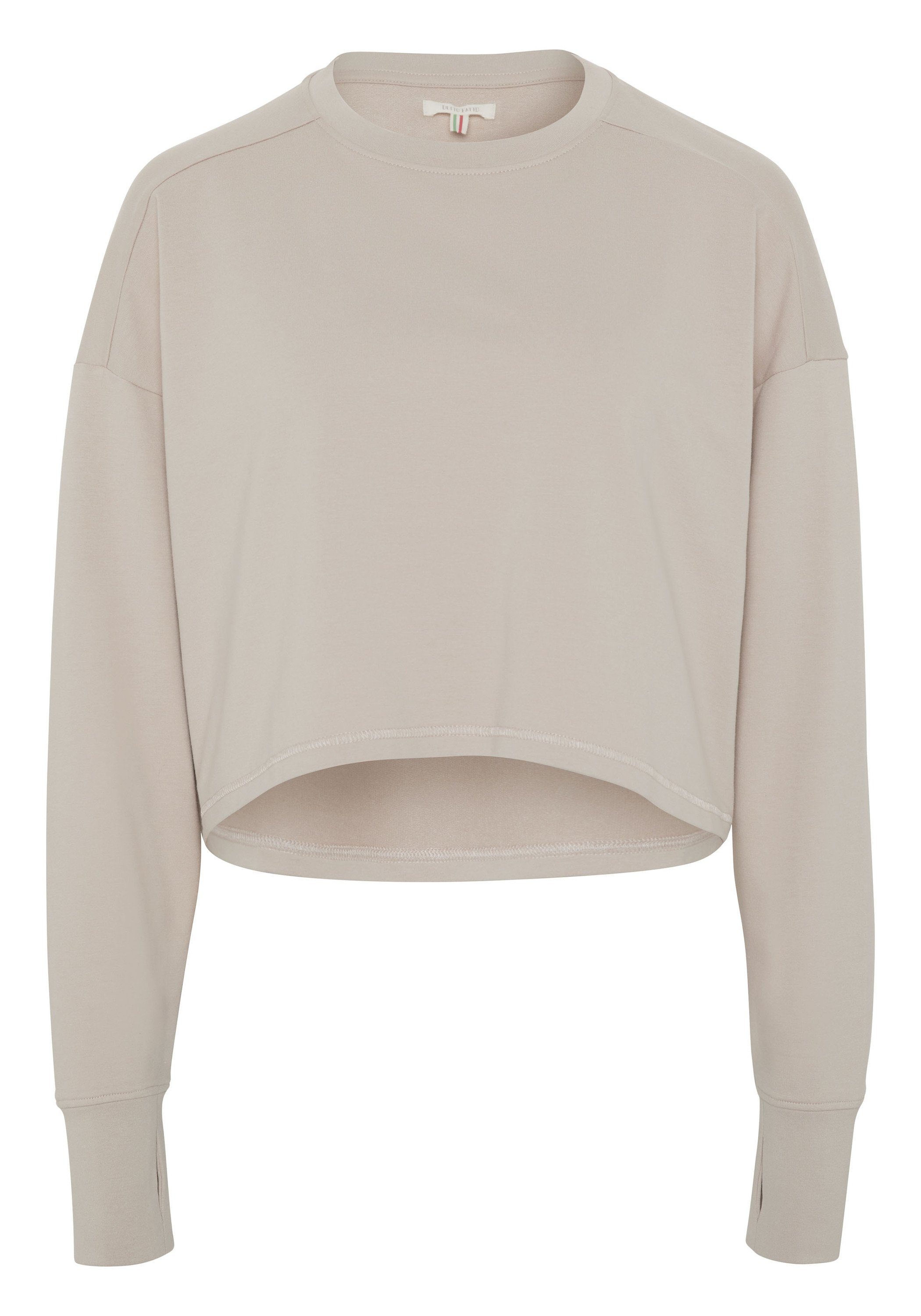 Detto Fatto Sweatshirt in lässig gecroppter günstig online kaufen