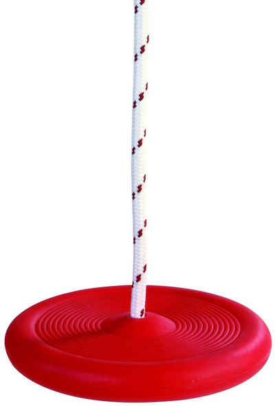 Dohany Einzelschaukel Yo-Yo Swing Tellerschaukel Schaukelsitz 28 cm rot