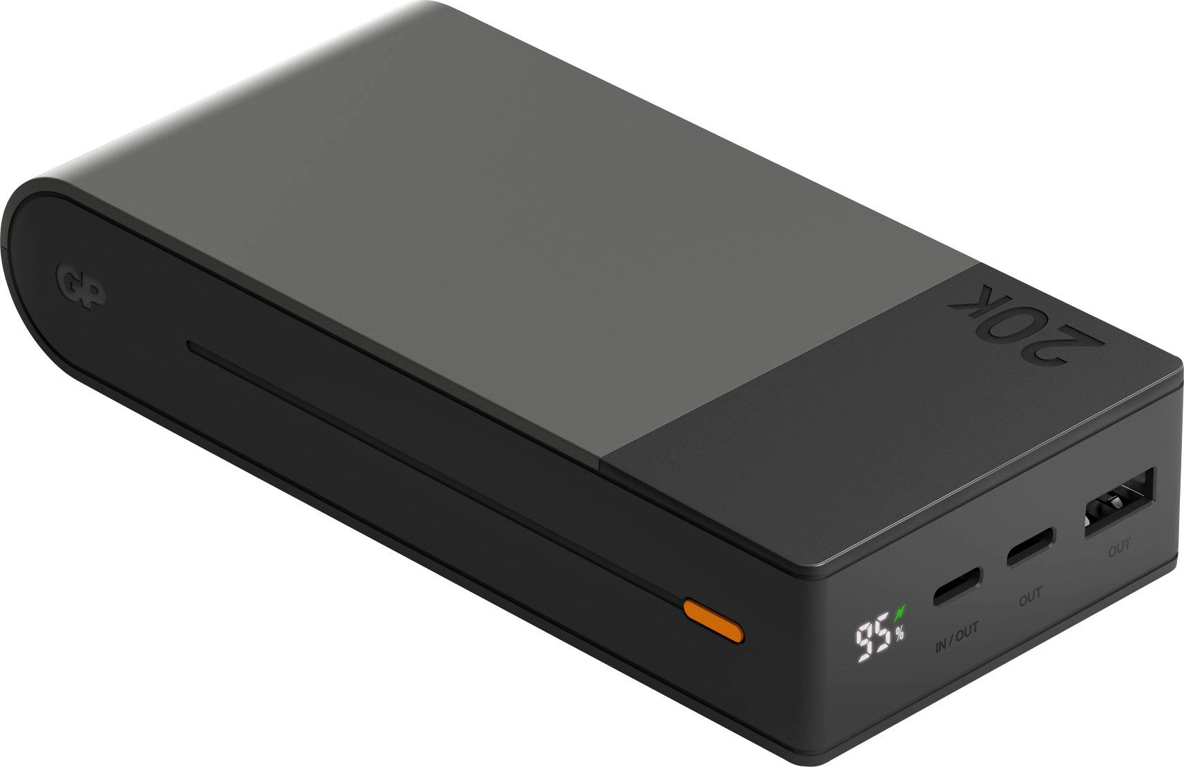 Gp GP GPACCM20C000 Powerbank 20000 mAh LiPo USB-A, USB-C® Grau Powerbank 20000 mAh