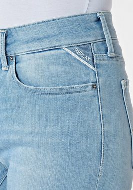 Replay Skinny-fit-Jeans Luzien Powerstretch mit dezenten Used-Effekten