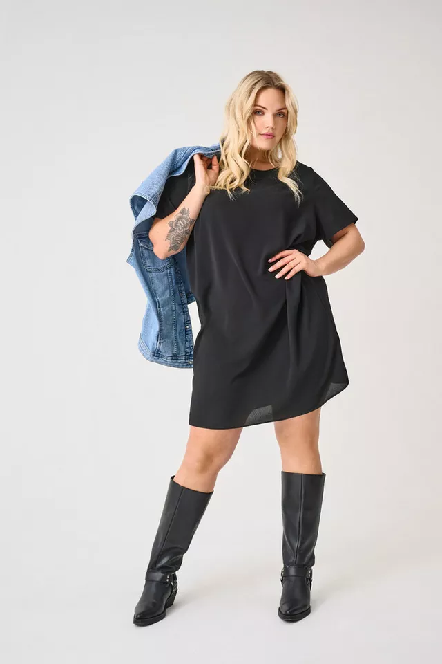 ONLY CARMAKOMA Blusenkleid CARLUX SS TUNIC DRESS WVN NOOS Sommerkleid