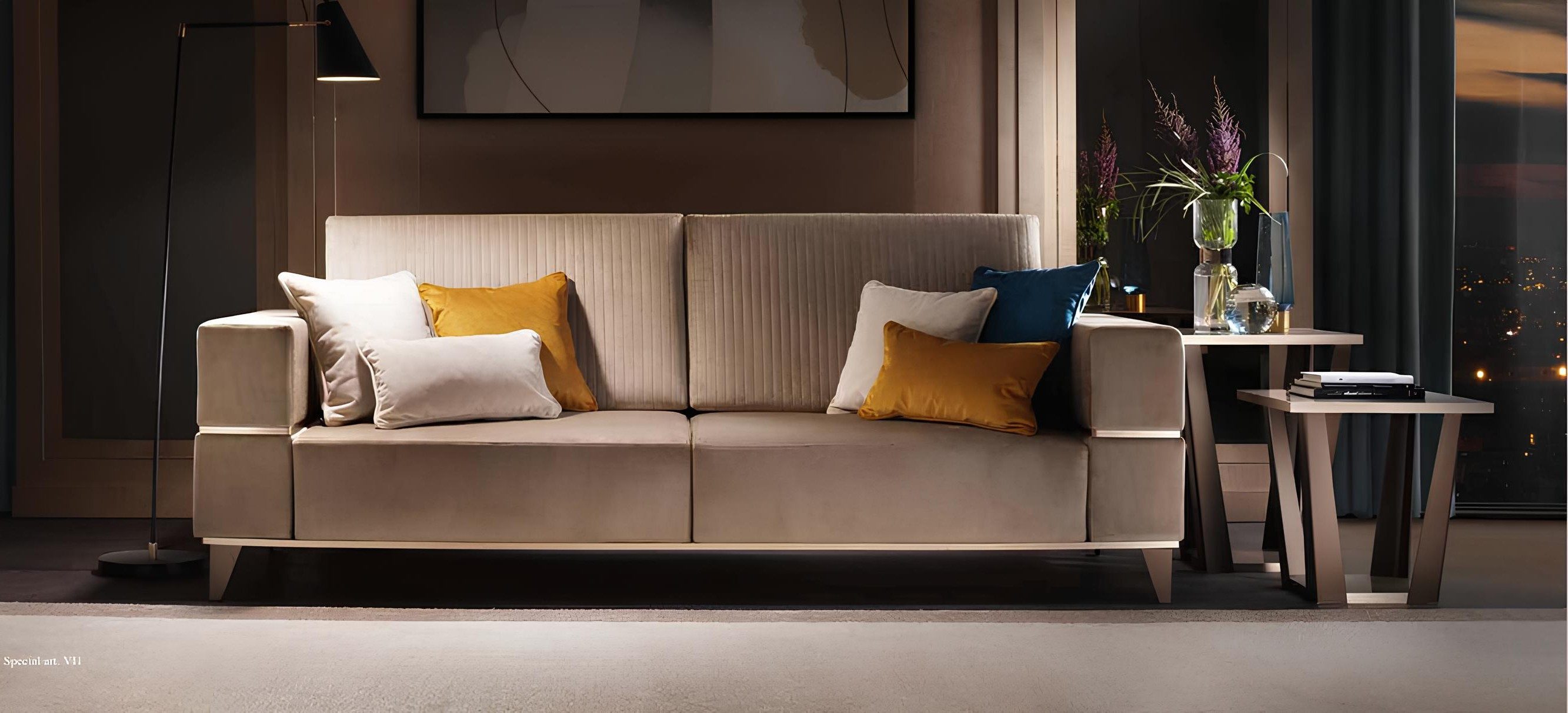 Xlmoebel Satztisch Beistelltisch 2tlg. für Wohnzimmer im modernen Design (2-teilig, 1-St., Nur Beistelltisch), Made in Europa