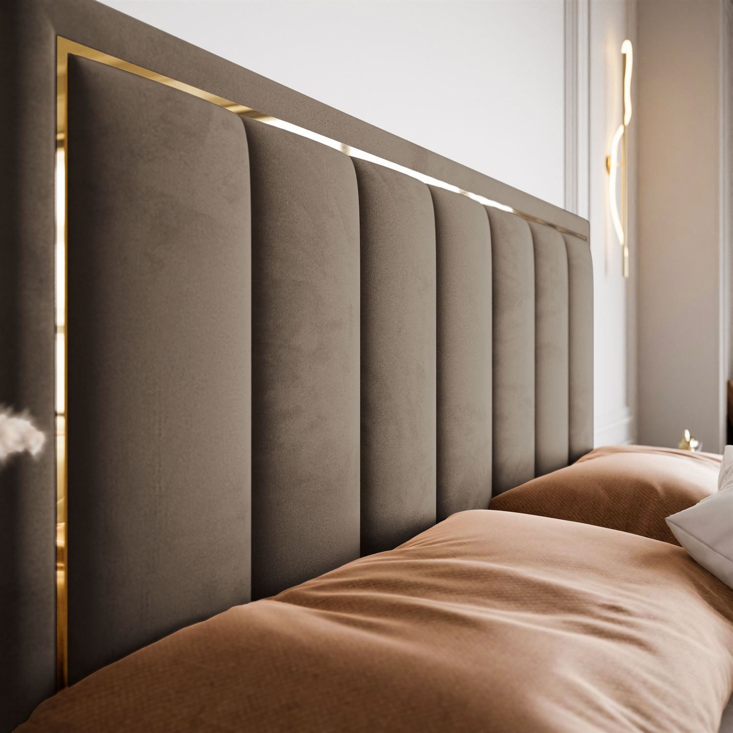 Lookway Boxspringbett AURELIA mit Bettkästen und Topper, mit Bettkasten und Topper