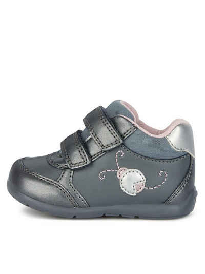 Geox Halbschuhe B Elthan Girl B361QD 054AJ C1332 Dk Grey/Dk Silver Sneaker