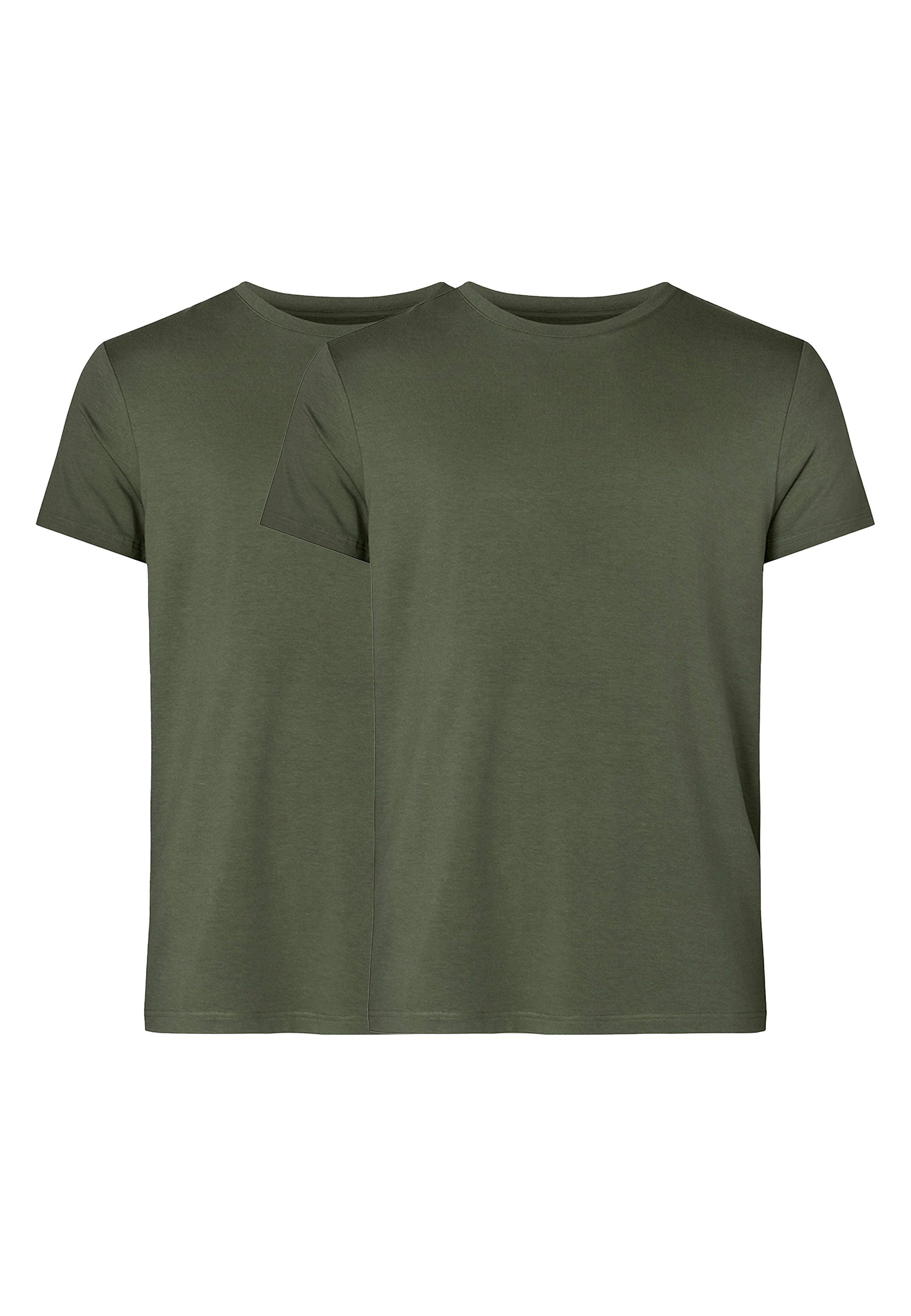 - kurzarm Pack Shirt Bamboo Unterhemd Green Unterhemd 2er / Resteröds 2-St) (Spar-Set,