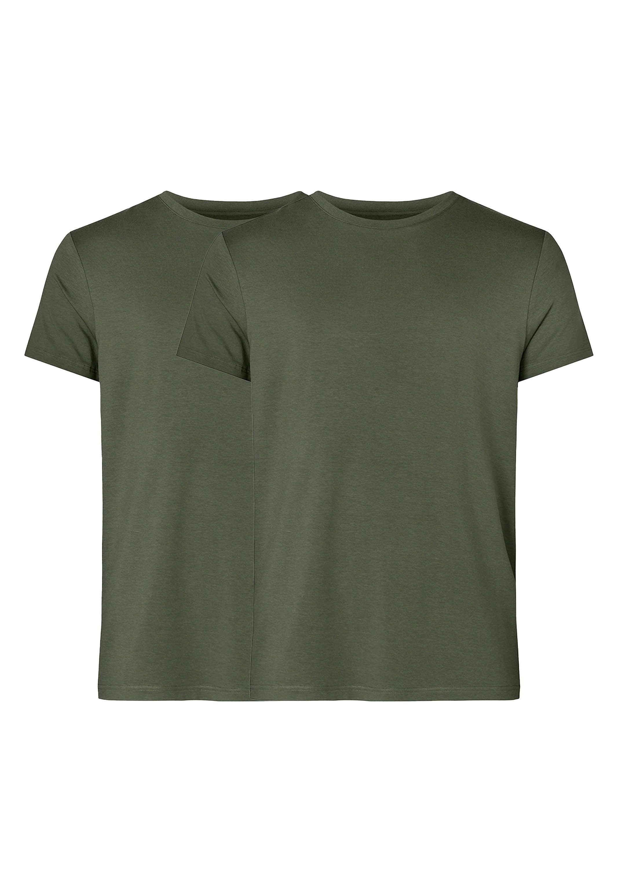 - Unterhemd Bamboo Resteröds Green (Spar-Set, 2er Unterhemd Shirt kurzarm / 2-St) Pack