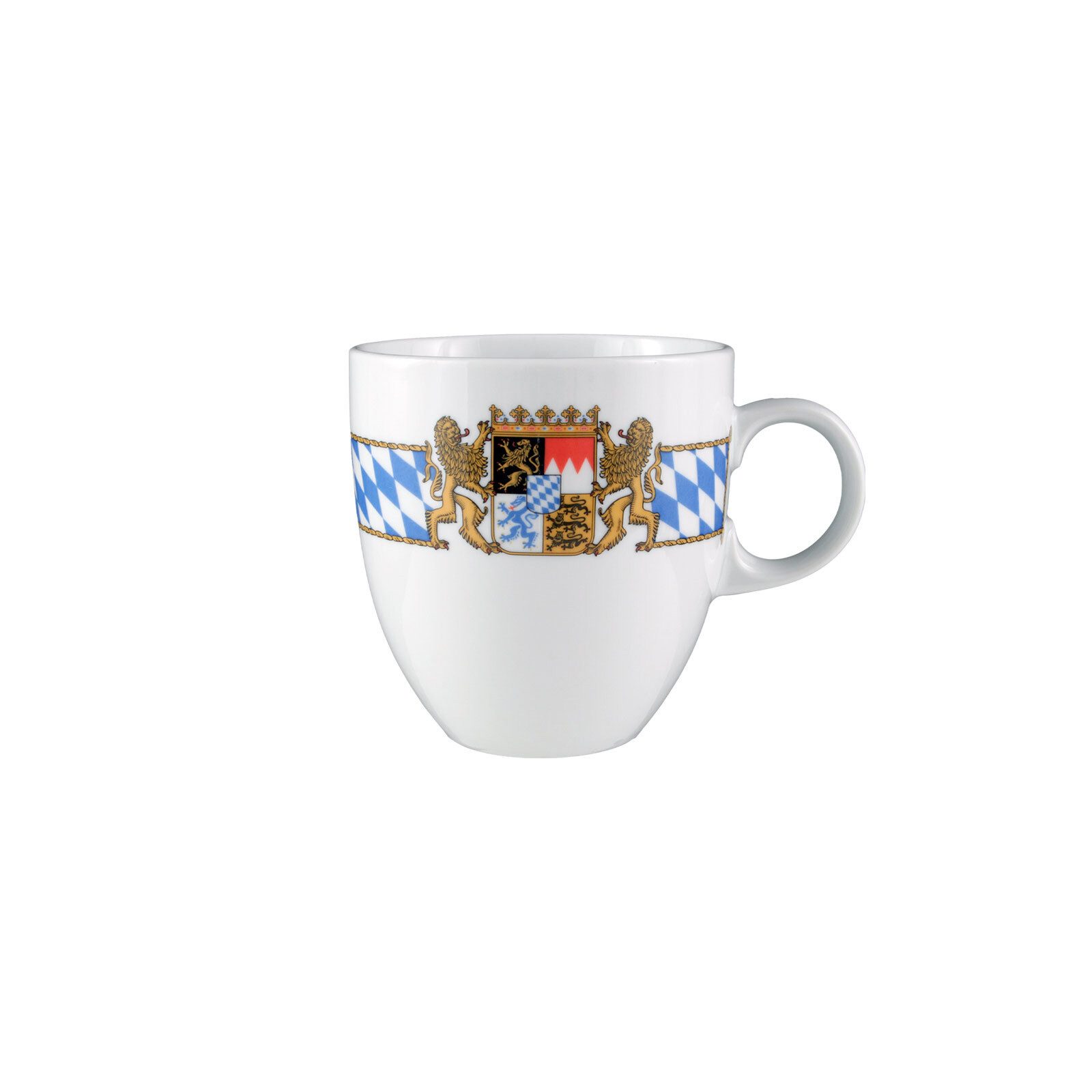 Seltmann Weiden Becher Compact Bayern Becher 0,5 l, 1-tlg., Porzellan
