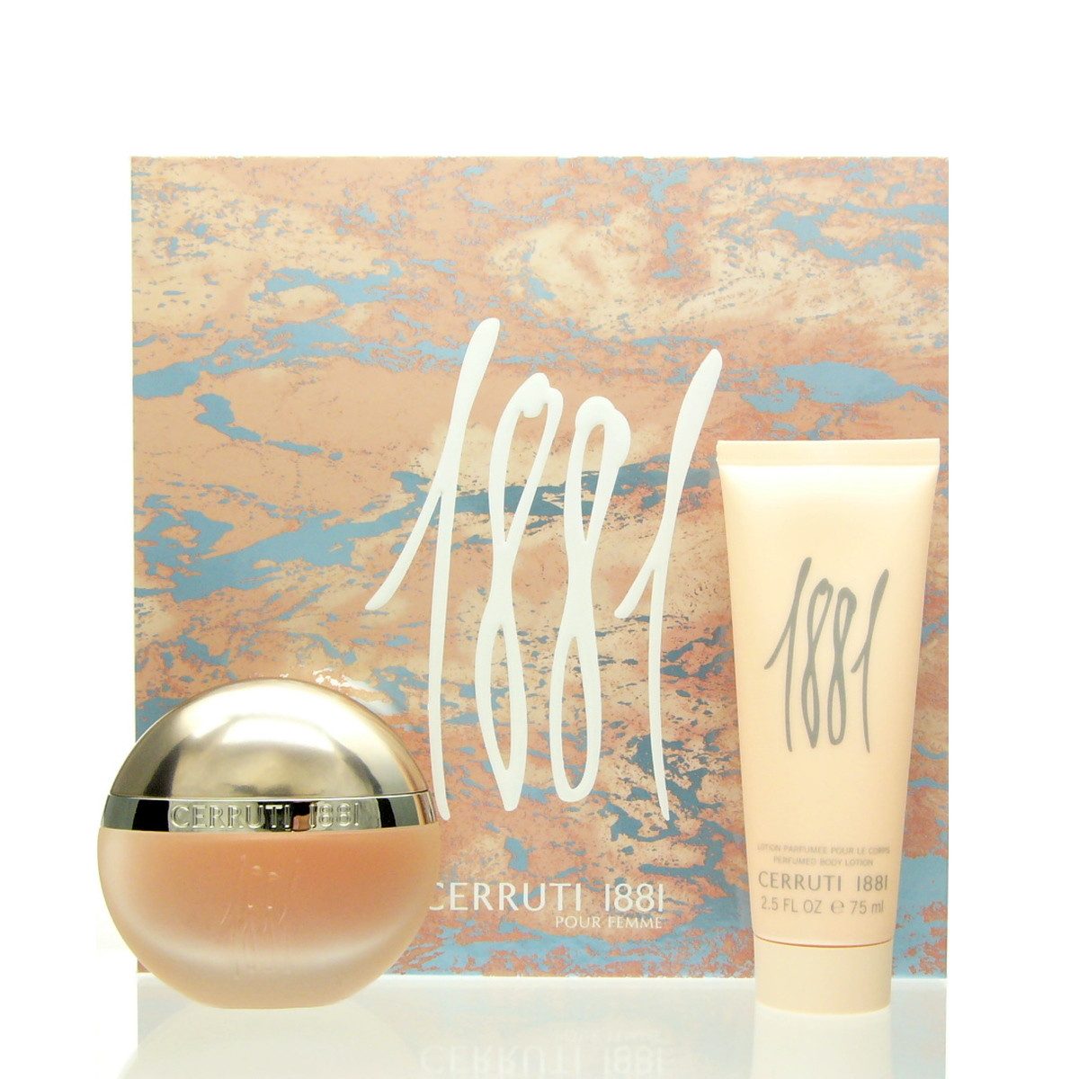 Duft-Set Cerruti 1881 pour Femme Set - EDT 50 ml + BL 75 ml