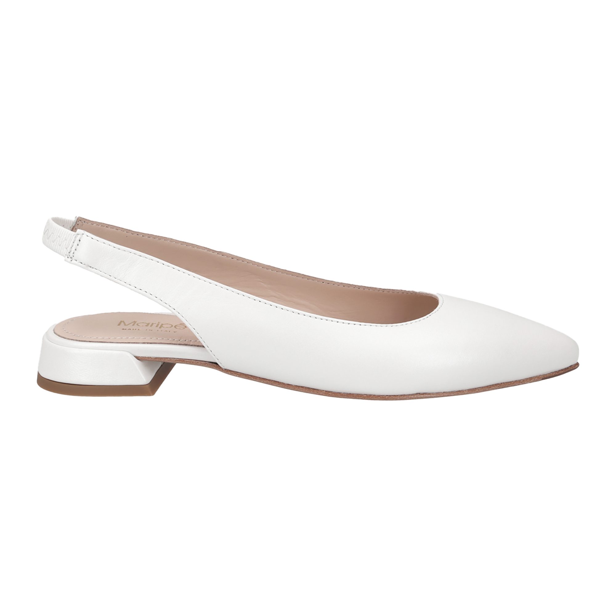 Maripé Maripé DILETTA-MA V.3, Peeptoes & Босоножки, Weiß, Damen Peeptoepumps