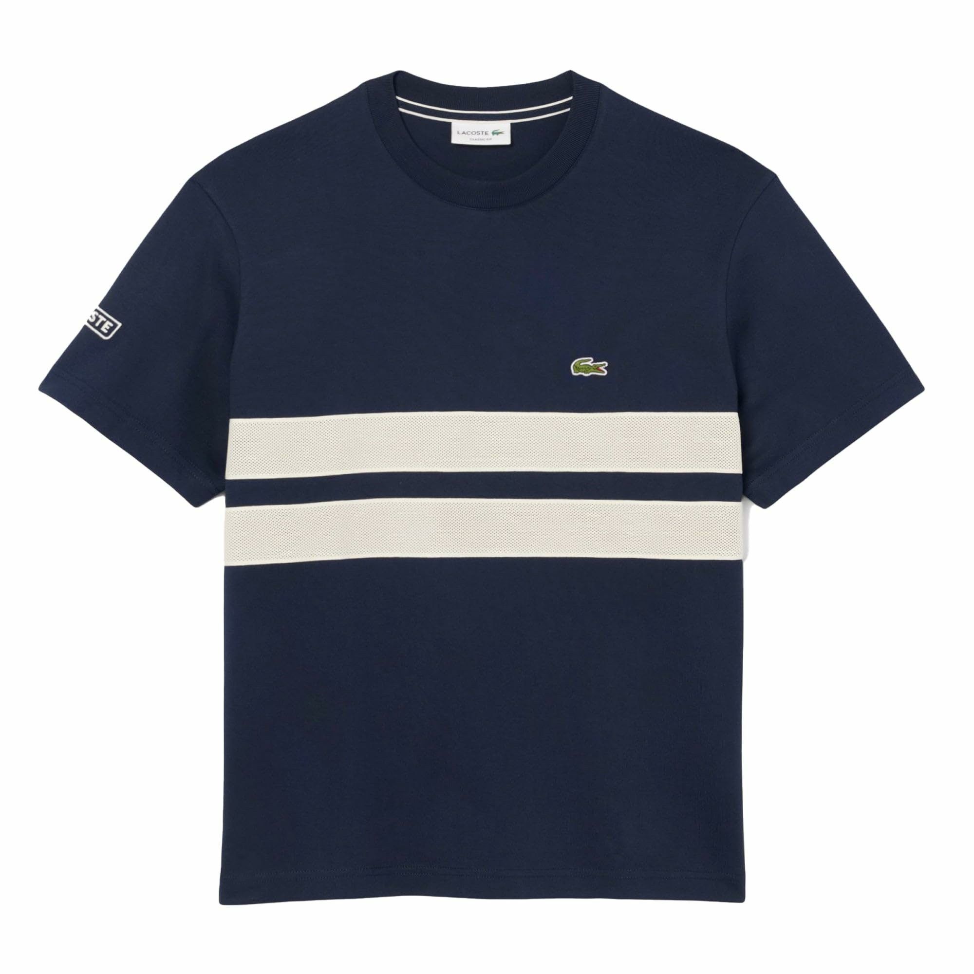 Lacoste T-Shirt Rundhals T-Shirt für Herren (1-tlg., keine Angabe)