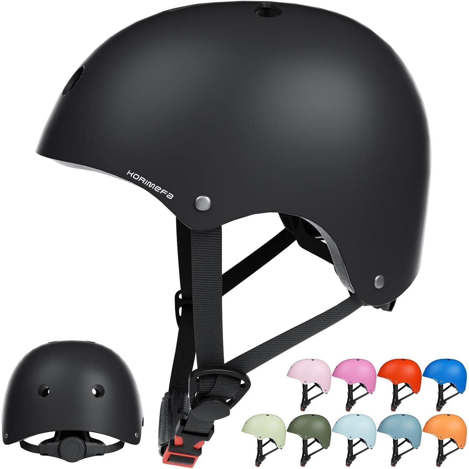 Kinderfahrradhelm Kinder Fahrradhelm Skaterhelm verstellbar CE-zertifiziert für Roller