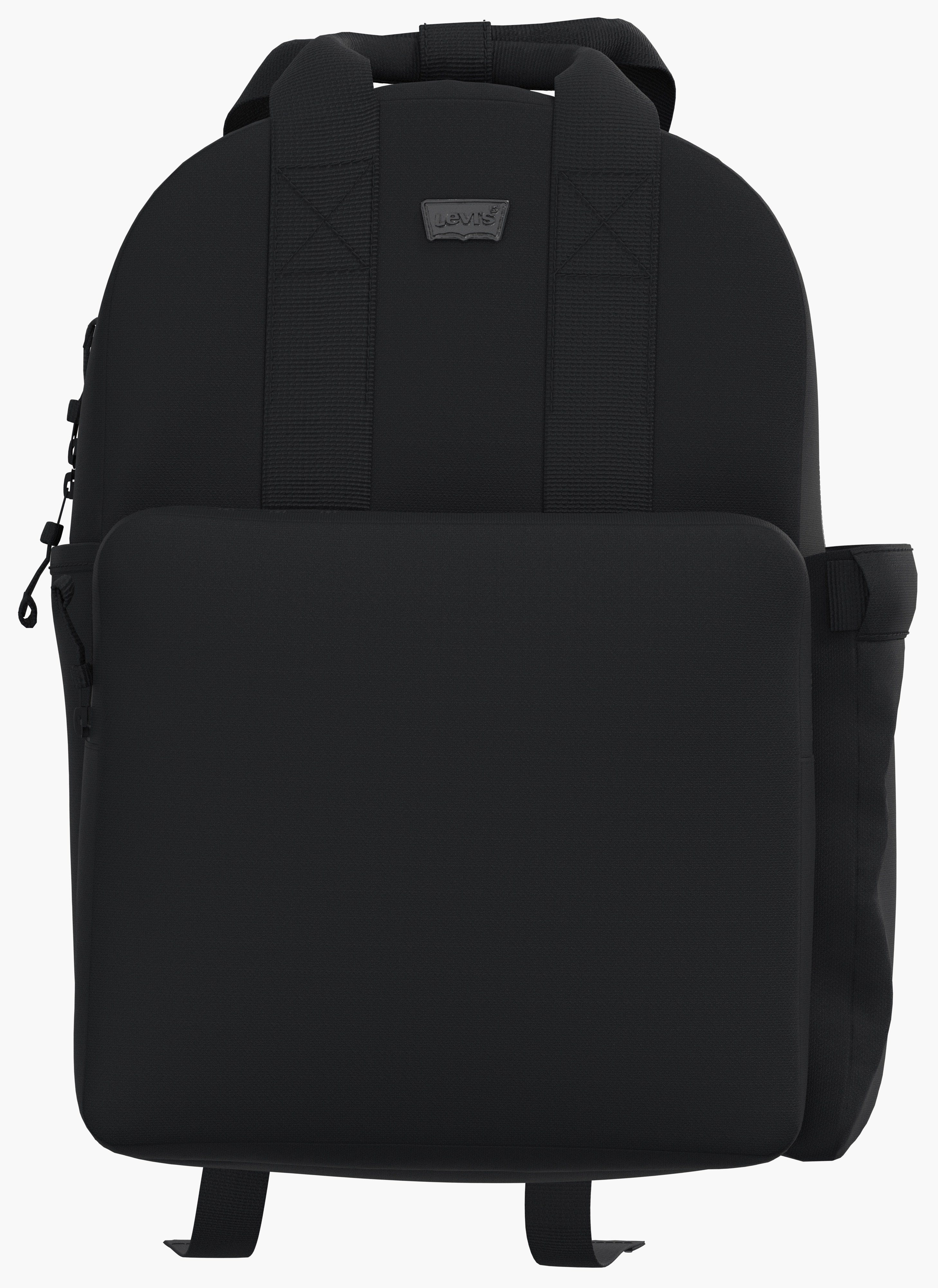 Levi's® Cityrucksack WOMENS PACK ROUND Cityrucksack, praktischer Begleiter schwarz