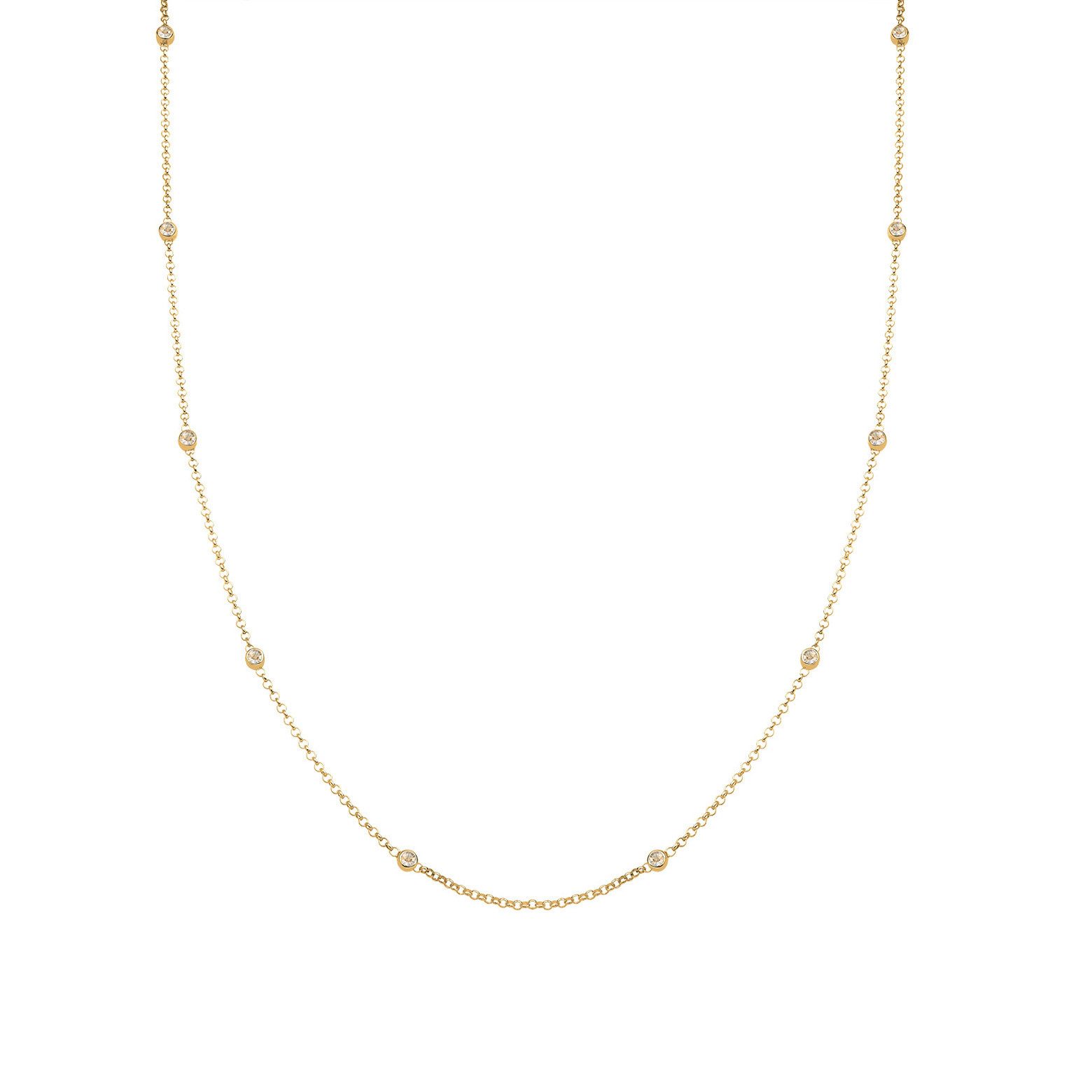 Elli Charm-Kette Halskette für Erwachsene (keine Angabe, 1-tlg., Charm-Kette)