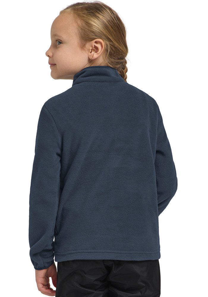 Jack Wolfskin Stehkragenpullover TAUNUS HALFZIP K mit hohem Stehkragen, aus Fleece-Material