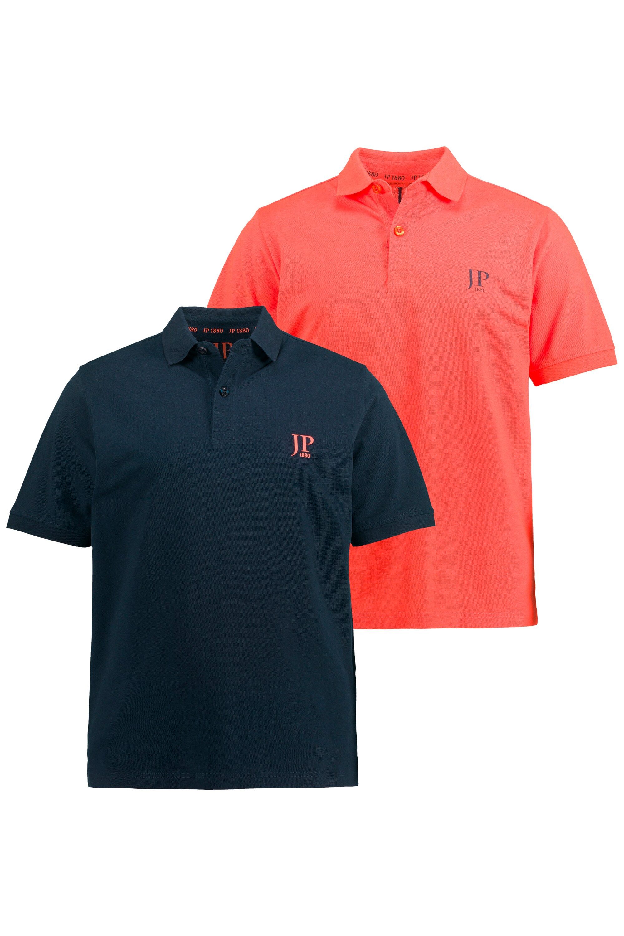 JP1880 Poloshirt Poloshirts Basic 2er-Pack Piqué günstig online kaufen