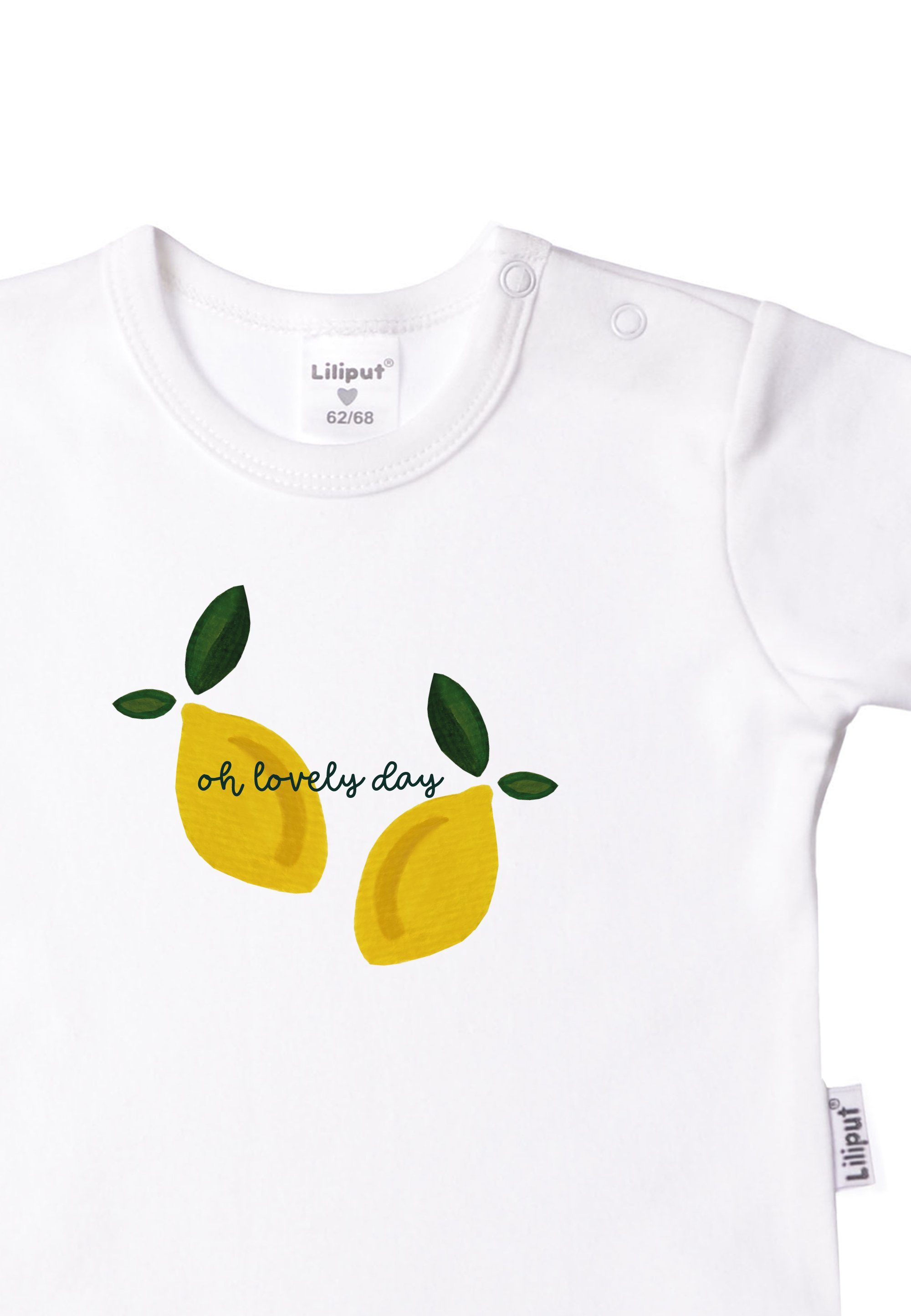 Kinder Jungen (Gr. 50 - 92) Liliput T-Shirt Zitrone mit niedlichem Print