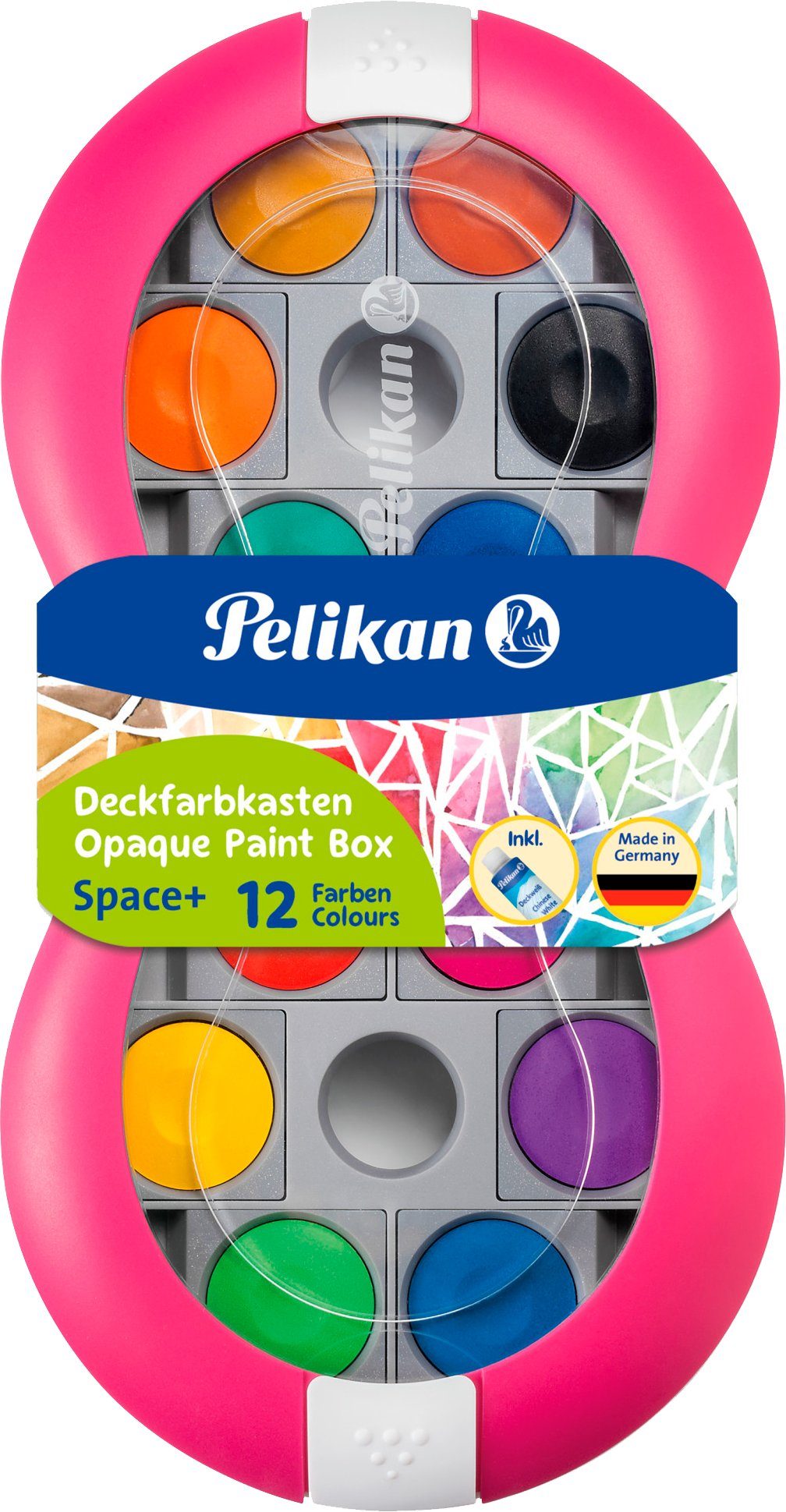 Pelikan Malpalette Deckfarbkasten Space, 12 Цвета(ов)