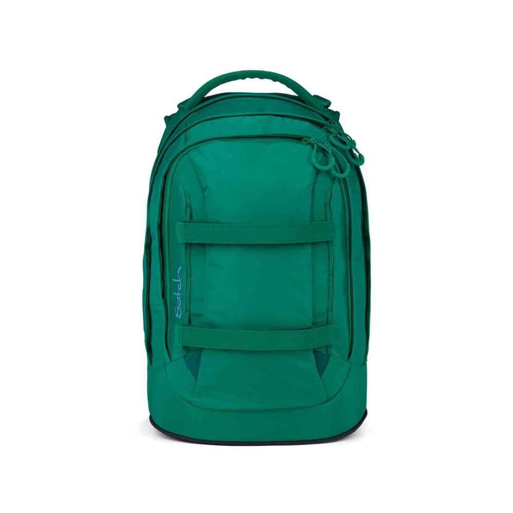 Satch Schulrucksack Pack (3tlg., inkl. Schlamperbox und Sportbeutel), aus innovativem recycletem material