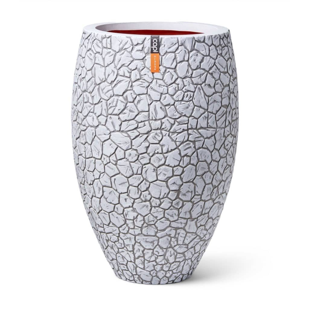 Capi Blumentopf Vase Clay Elegant Deluxe 50x72 cm Elfenbeinfarben (1 St)