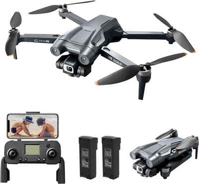 ele eleoption GPS Drohne mit Kamera RC Quadrocopter, Auto Rückkehr Drohne (4K UHD, Mit Bürstenlos Motor, 5G WLAN Bildübertragung, 50 Min. Flugzeit)