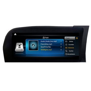TAFFIO Für Mercedes S / CL W221 W216 RHD 10" Touchscreen Android GPS CarPlay Einbau-Navigationsgerät