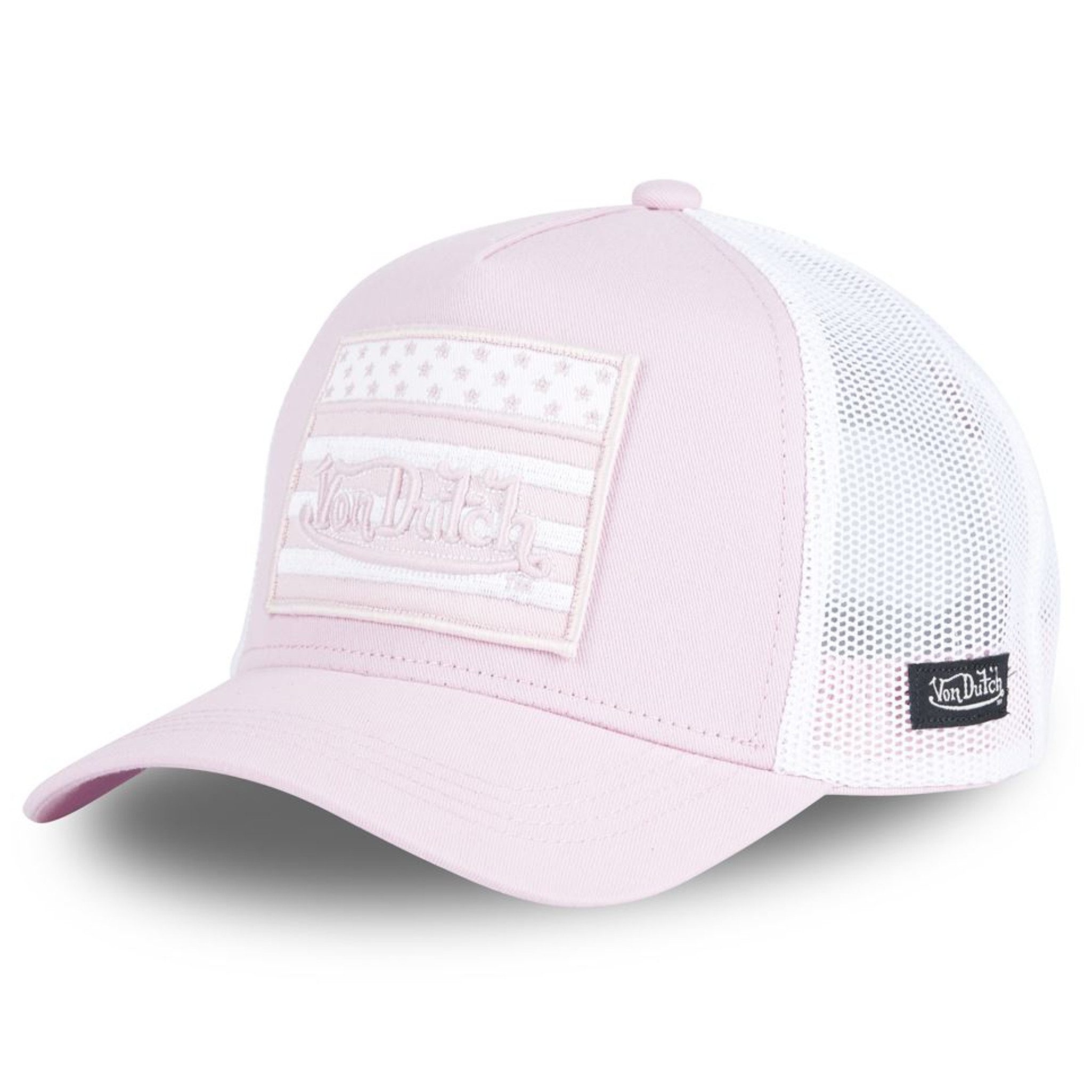 Von Dutch Trucker Cap Von Dutch Originals Trucker Cap - FLAG Logo Hat Women (Basecap, Basecap, Meshcap, Trucker Kappe)