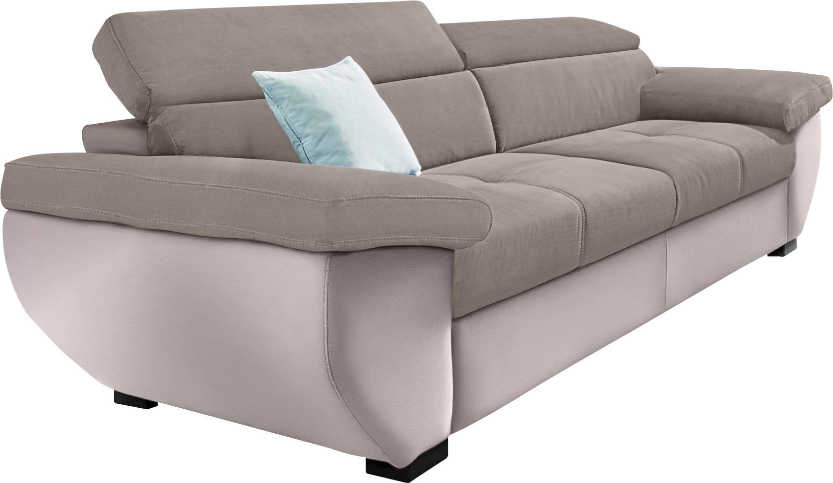 COTTA 2,5-Sitzer Speedway, Big-Sofa mit Kopfteilverstellung günstig online kaufen