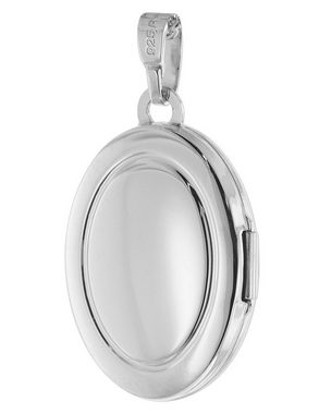 trendor Kette mit Anhänger Medaillon mit Silber 925