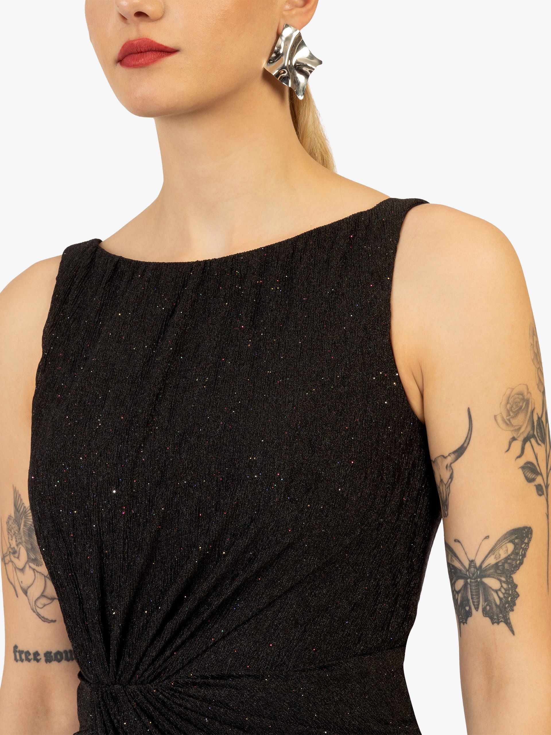 Kraimod Abendkleid aus hochwertigem Polyester Material und geriffelt auf dem Taillenband